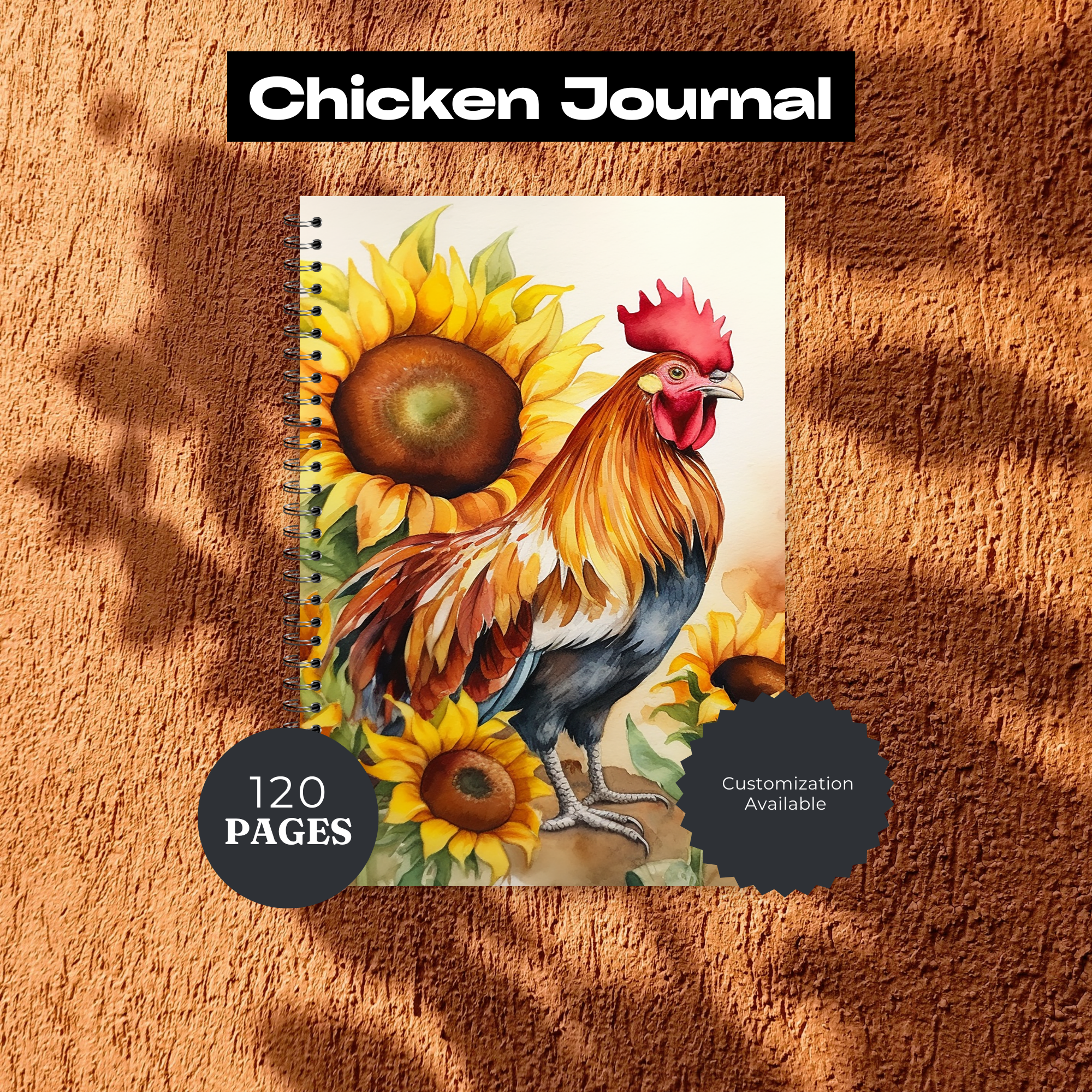 Cluck & Create Chicken Journals