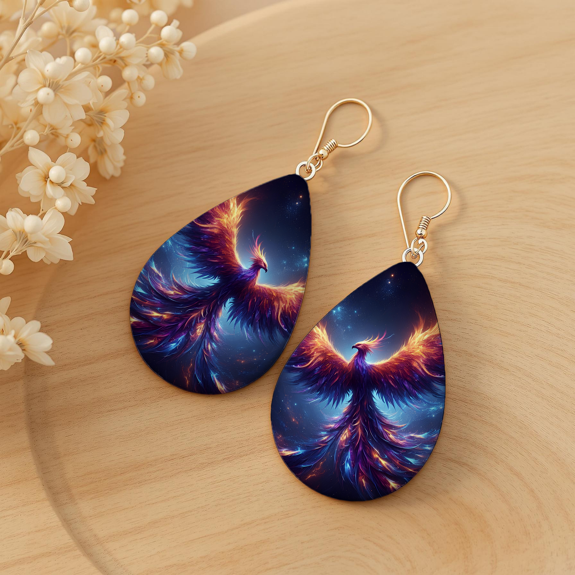 Phoenix Teardrop Earrings