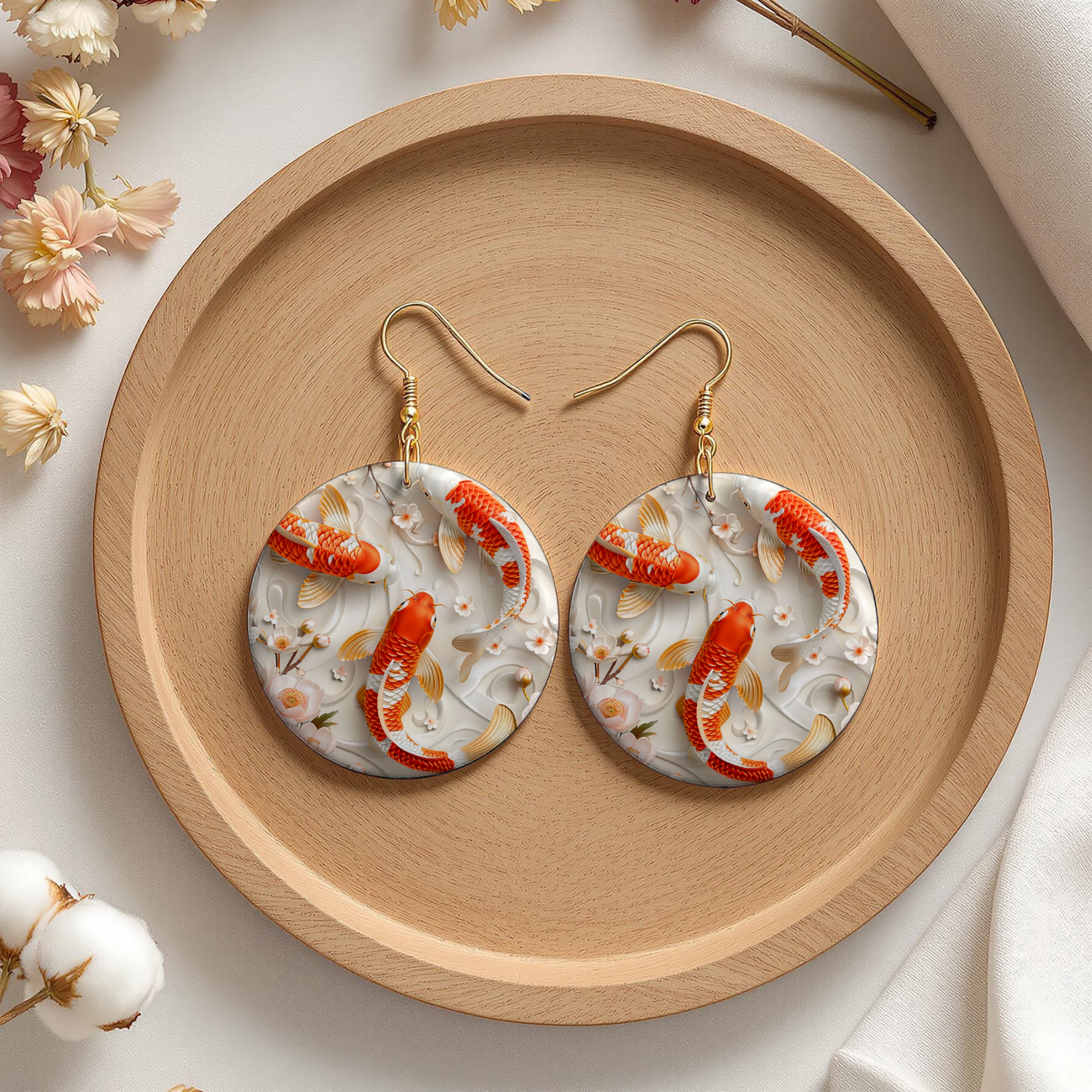 Koi Fish Earrings
