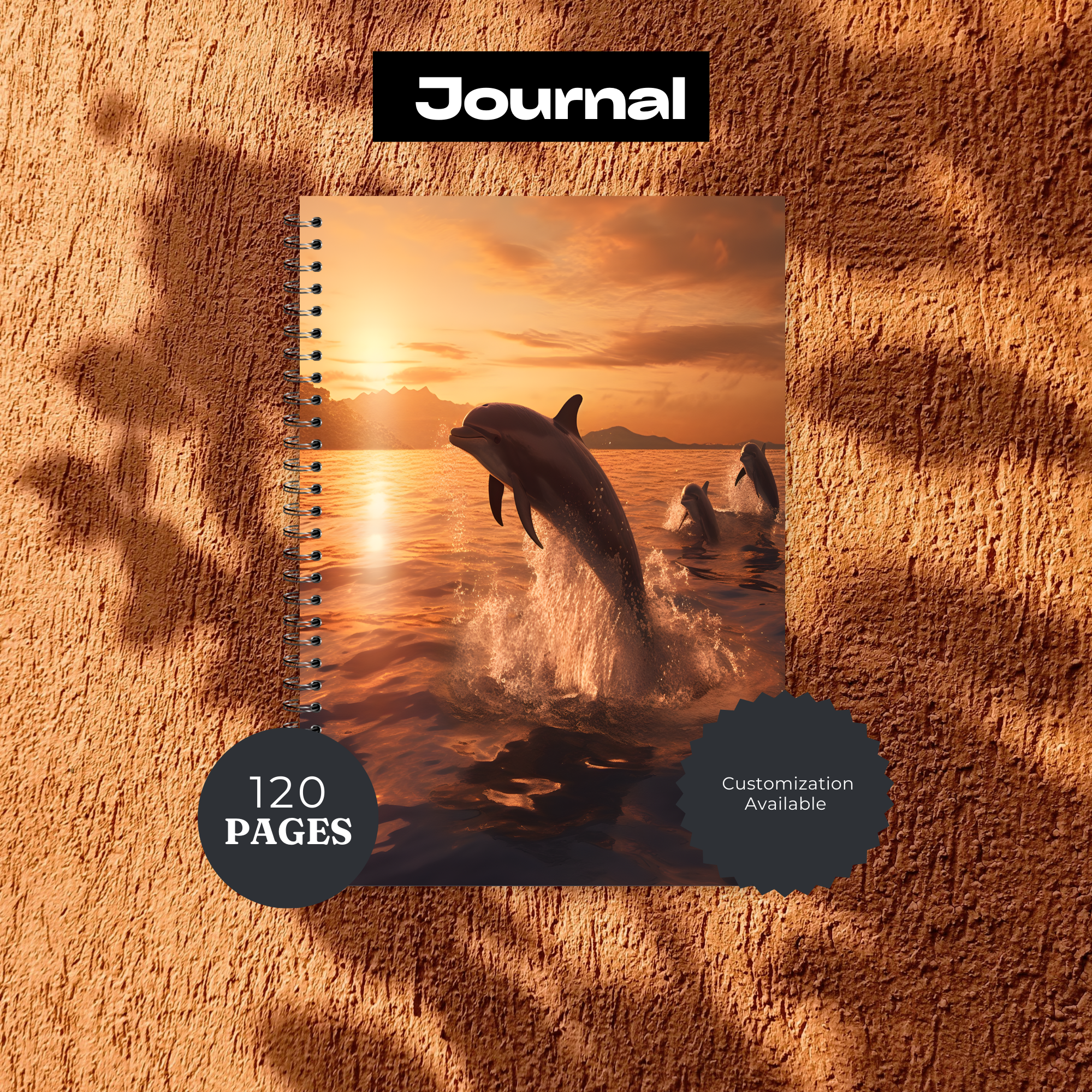 Splash of Joy Dolphin Journals