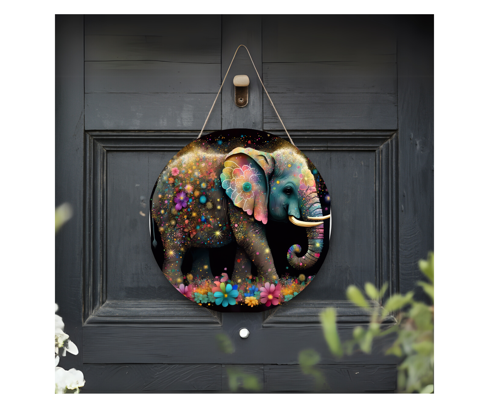 Good Vibes, Good Luck Elephant Sign
