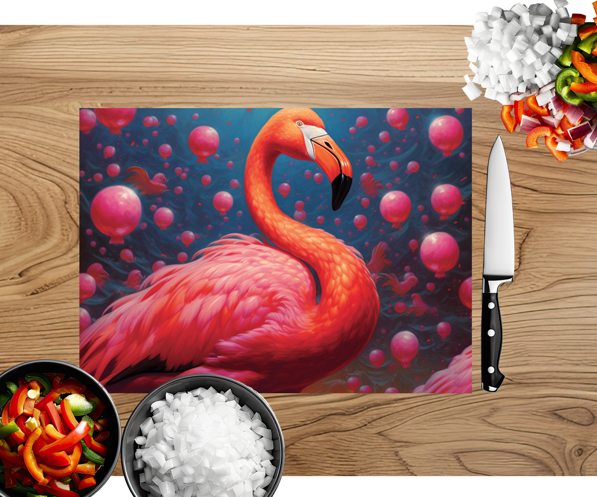 Flamingle & Chop Cutting Boards