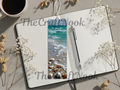 Aluminum Metal Bookmarks, Beach Images