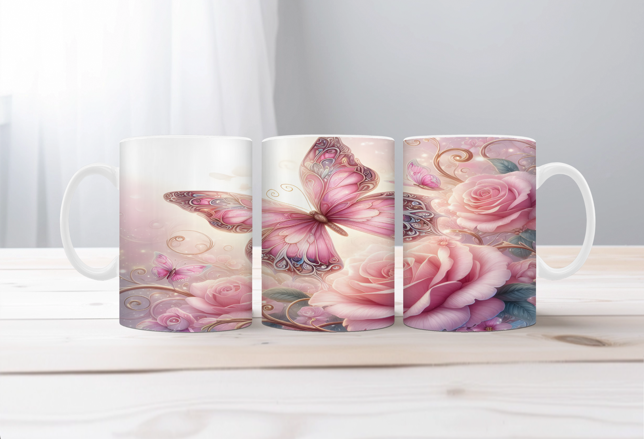 Butterfly Mugs. Two Sizes and Multiple images to choose from.