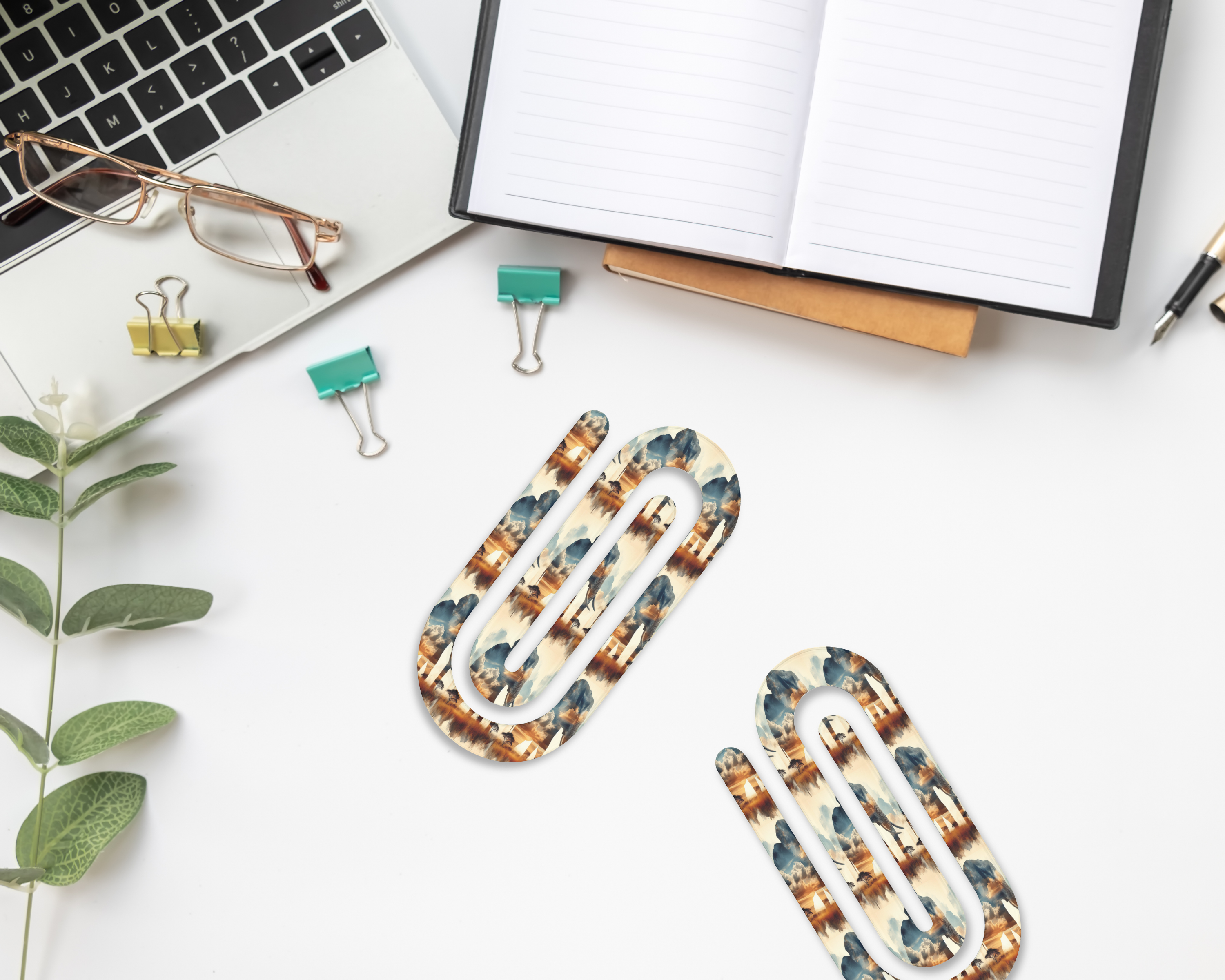 Wise & Wonderful Elephant Jumbo Clips