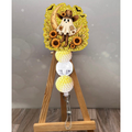 Rustic Boo Badge Pull