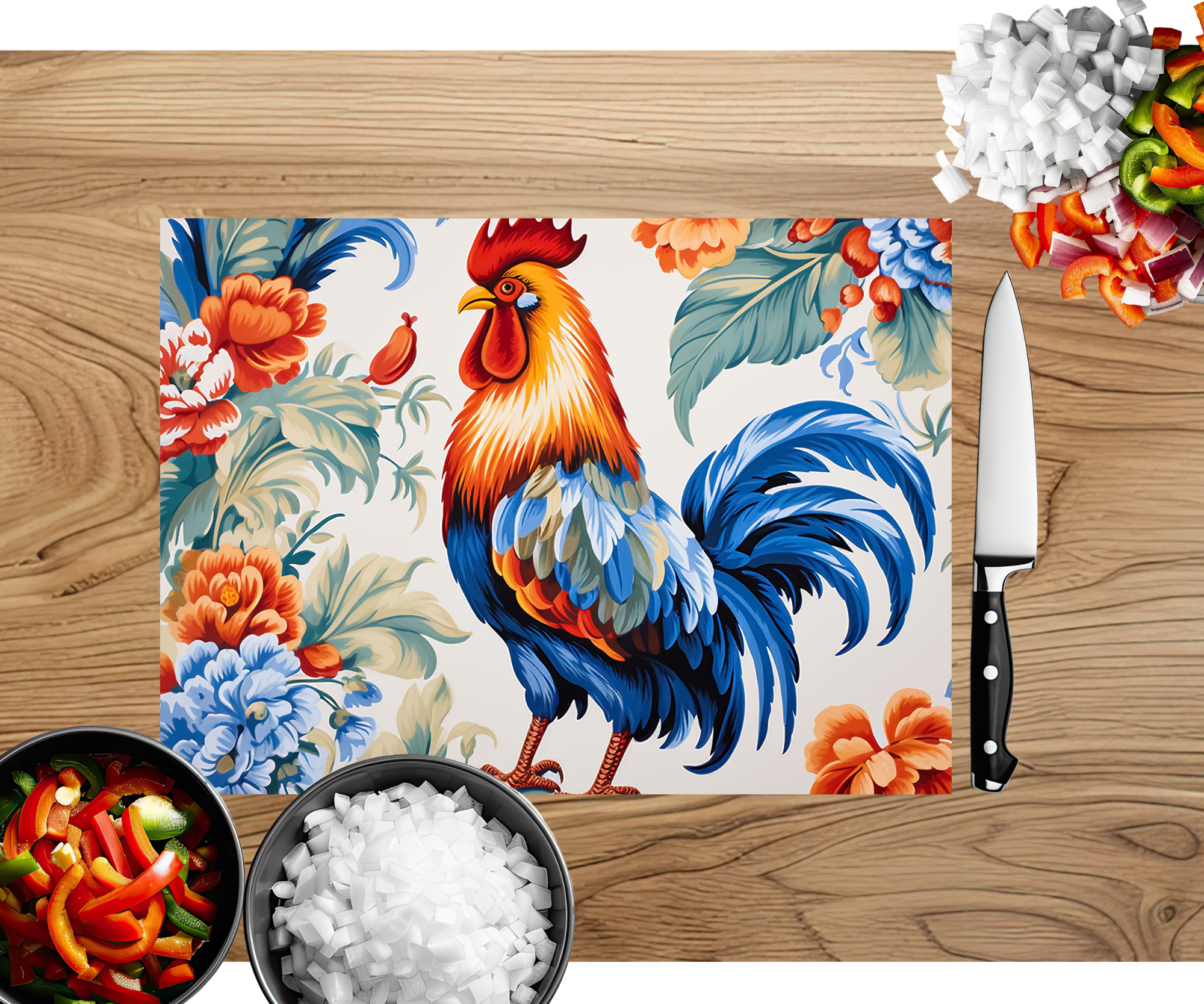 Cluck and Chop Chicken Cutting Boards