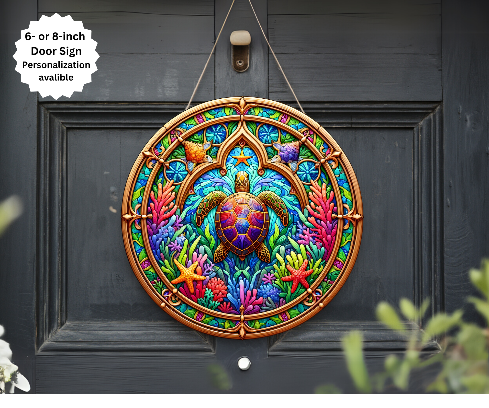 Sea Turtle Door Signs