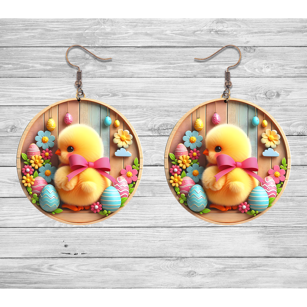 Adorable Easter Chick Earrings