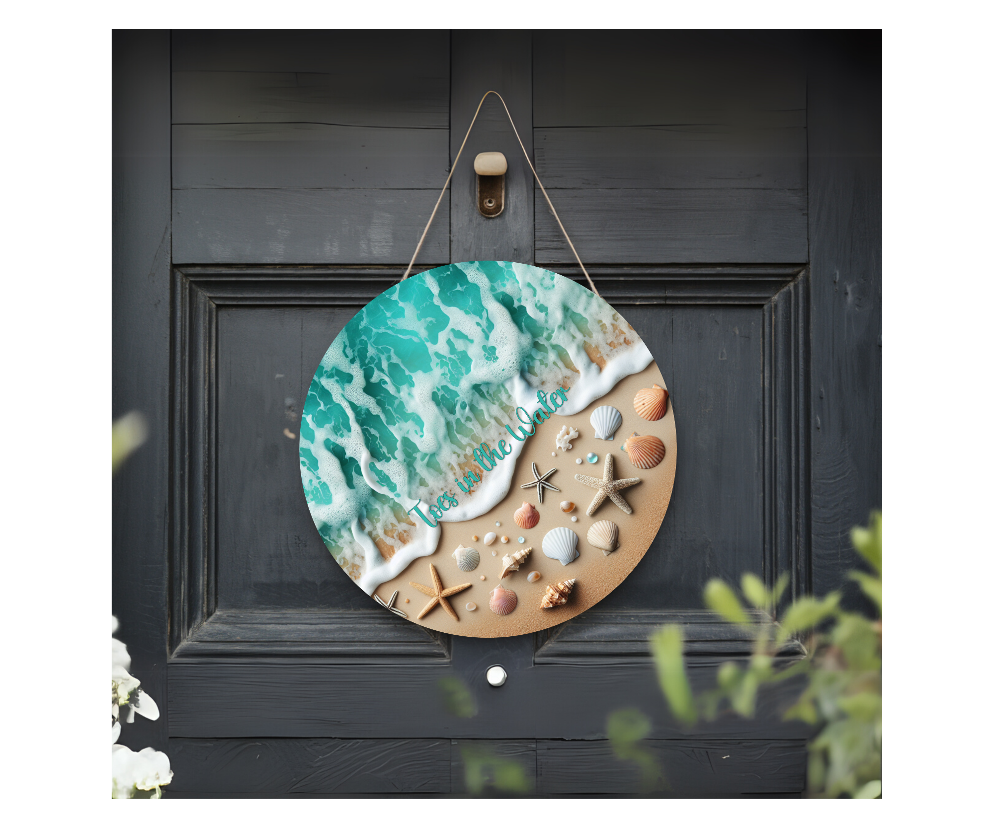 Salty Air Welcome Door Signs