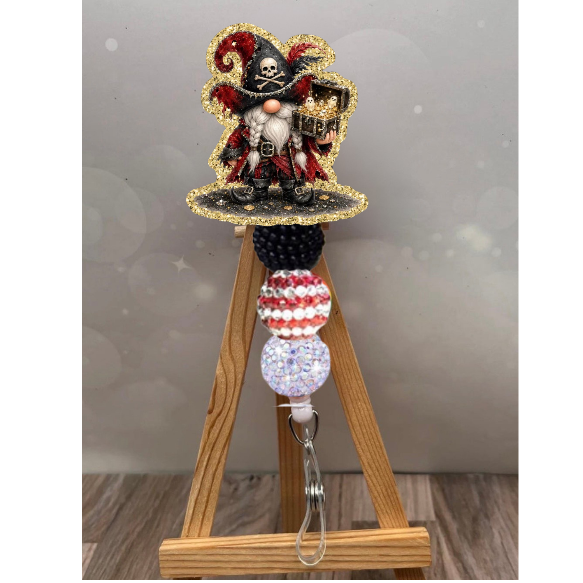 Pirate Gnome Badge Pull