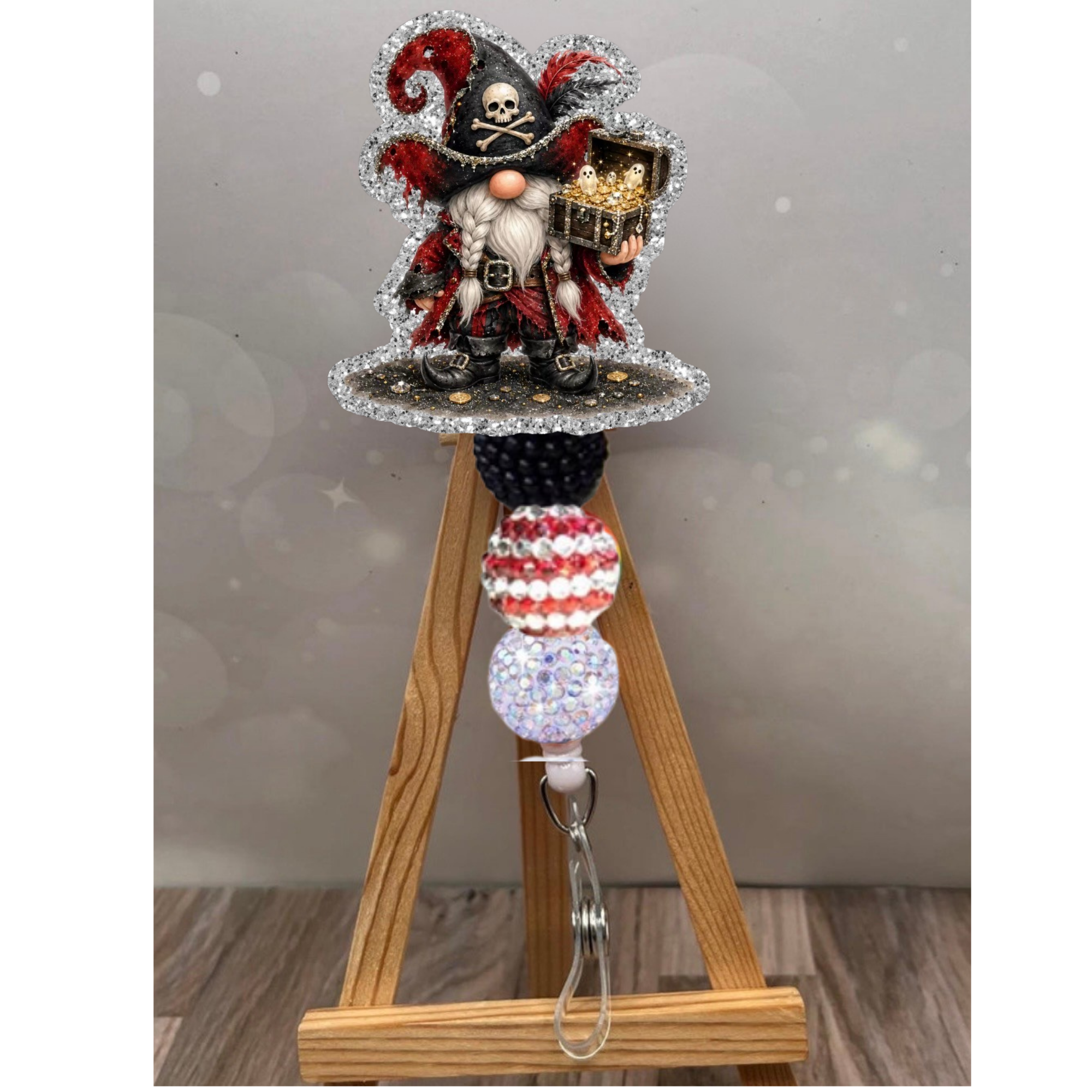 Pirate Gnome Badge Pull