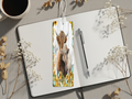 Aluminum Metal Bookmarks, Highland Cow Images For readers who prefer their page‑holders with bangs and horns