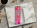 Tropical Whimsy Flamingo Aluminum Metal Bookmarks