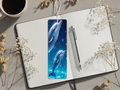 Aluminum Metal Bookmarks, Dolphin images. Make every chapter a splash!