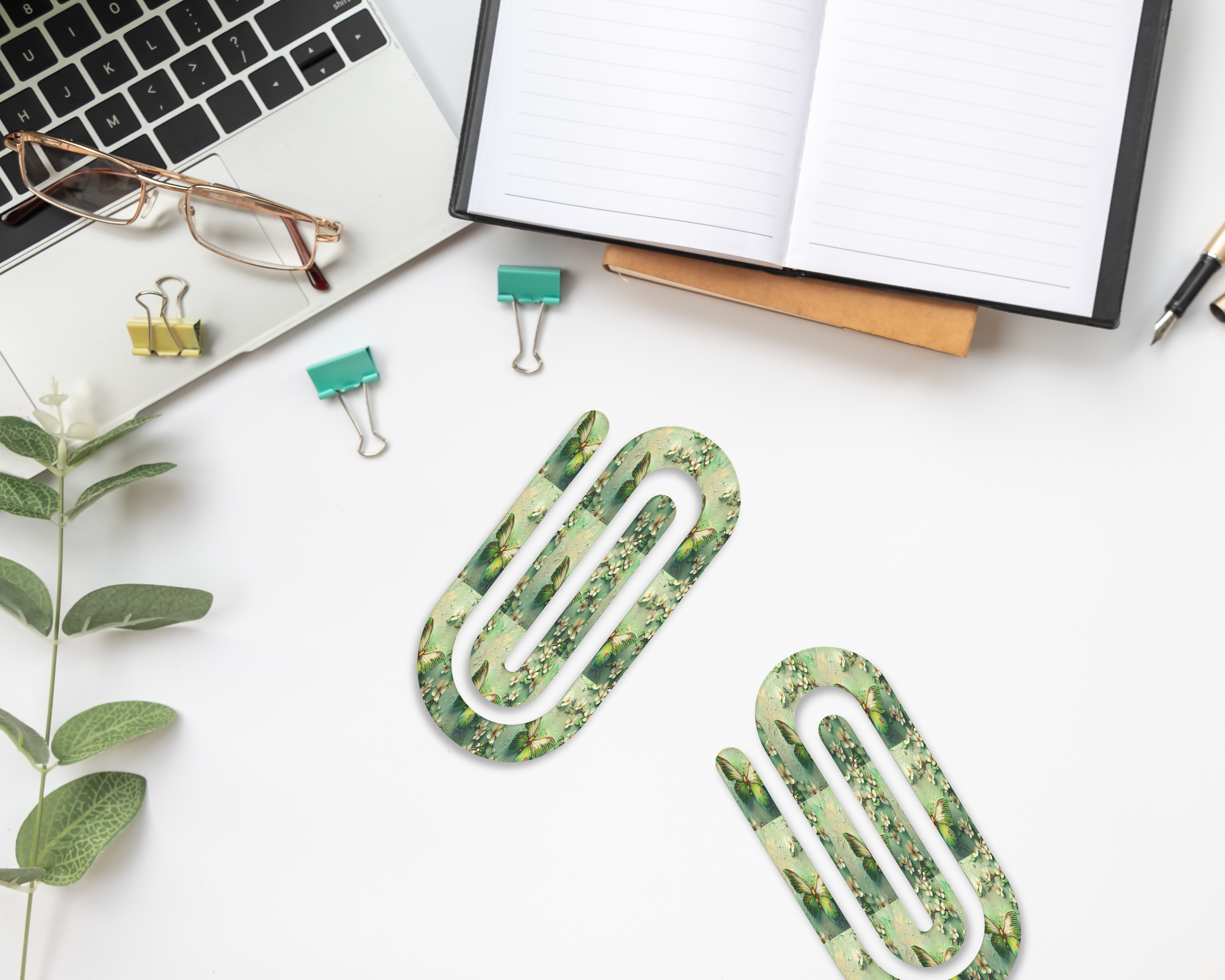Jumbo Butterfly Paper Clips | Cute Office & Planner Accessories