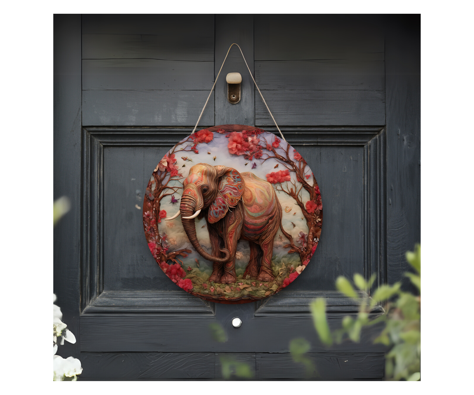 Good Vibes, Good Luck Elephant Sign