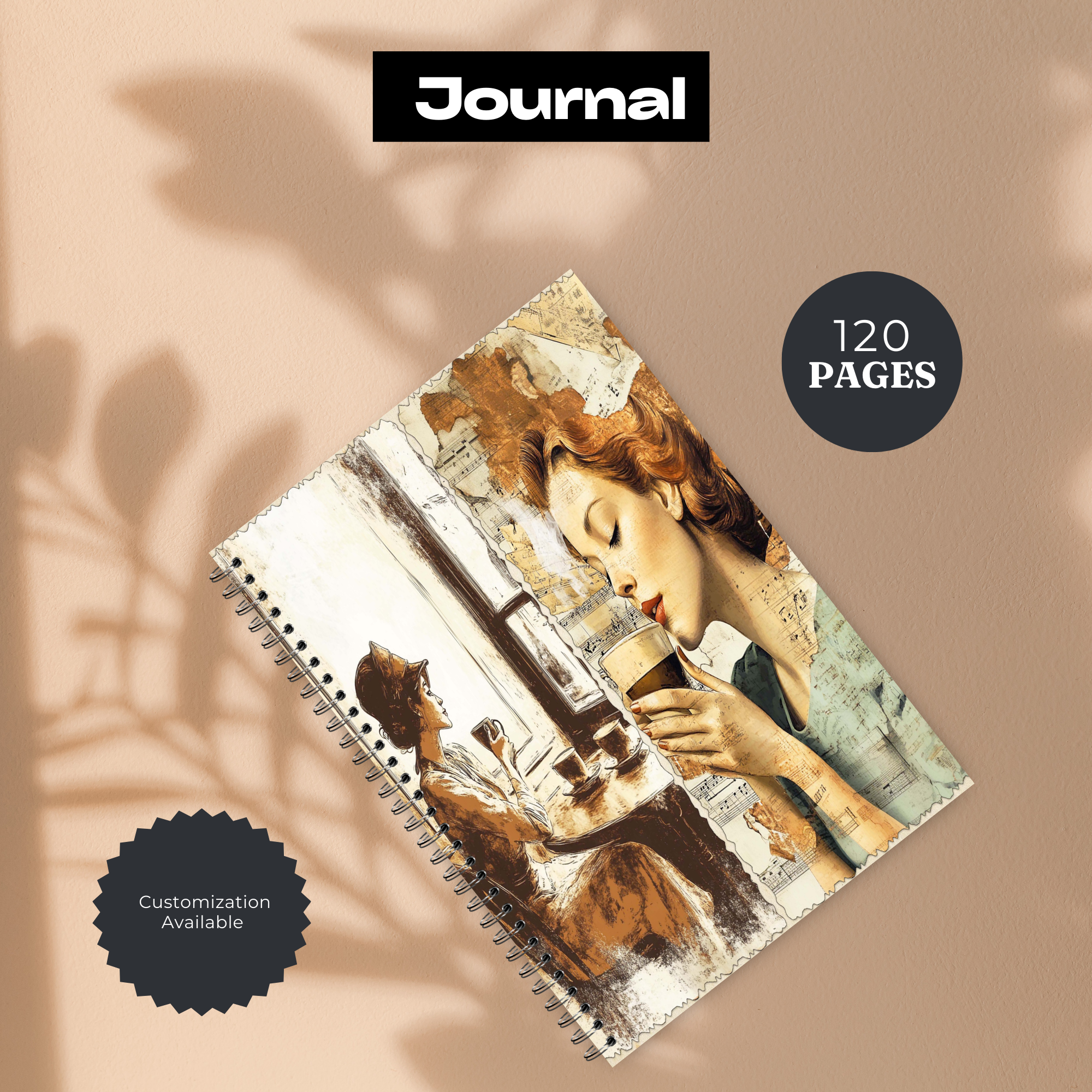 Brew‑tiful Thoughts Coffee Journal
