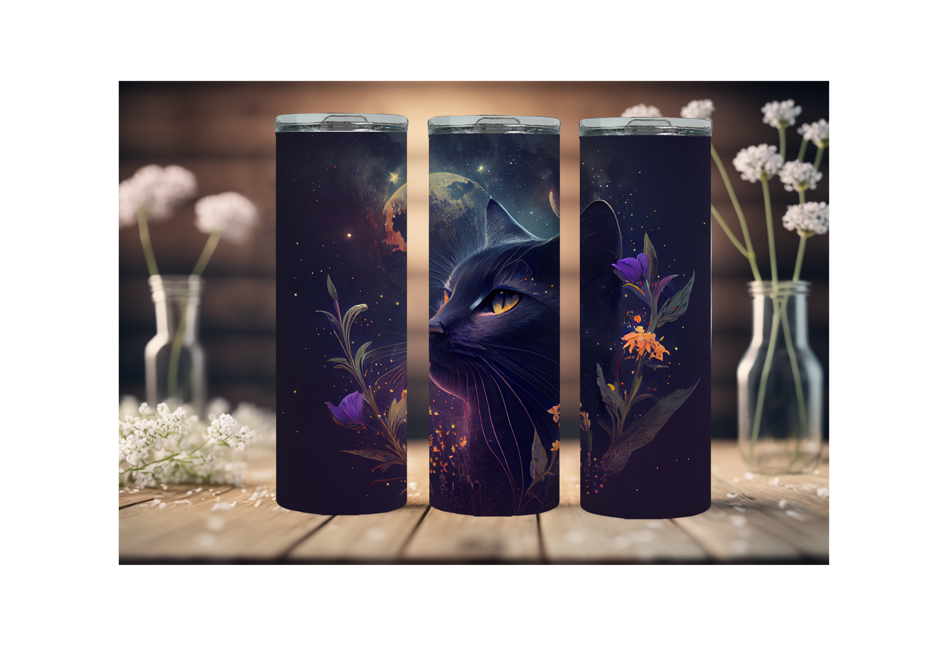 20 oz Sip with Cattitude tumbler