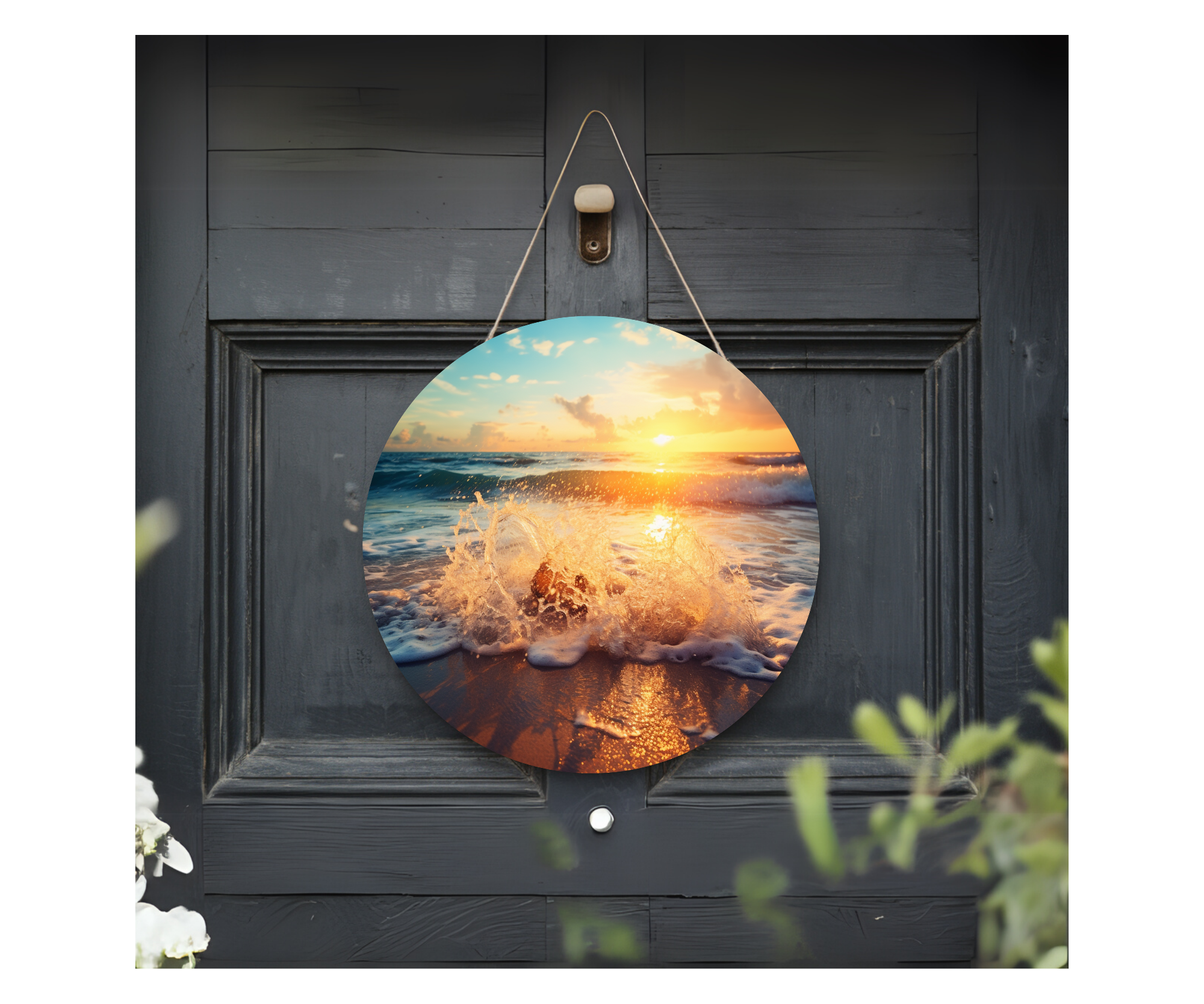 Salty Air Welcome Door Signs