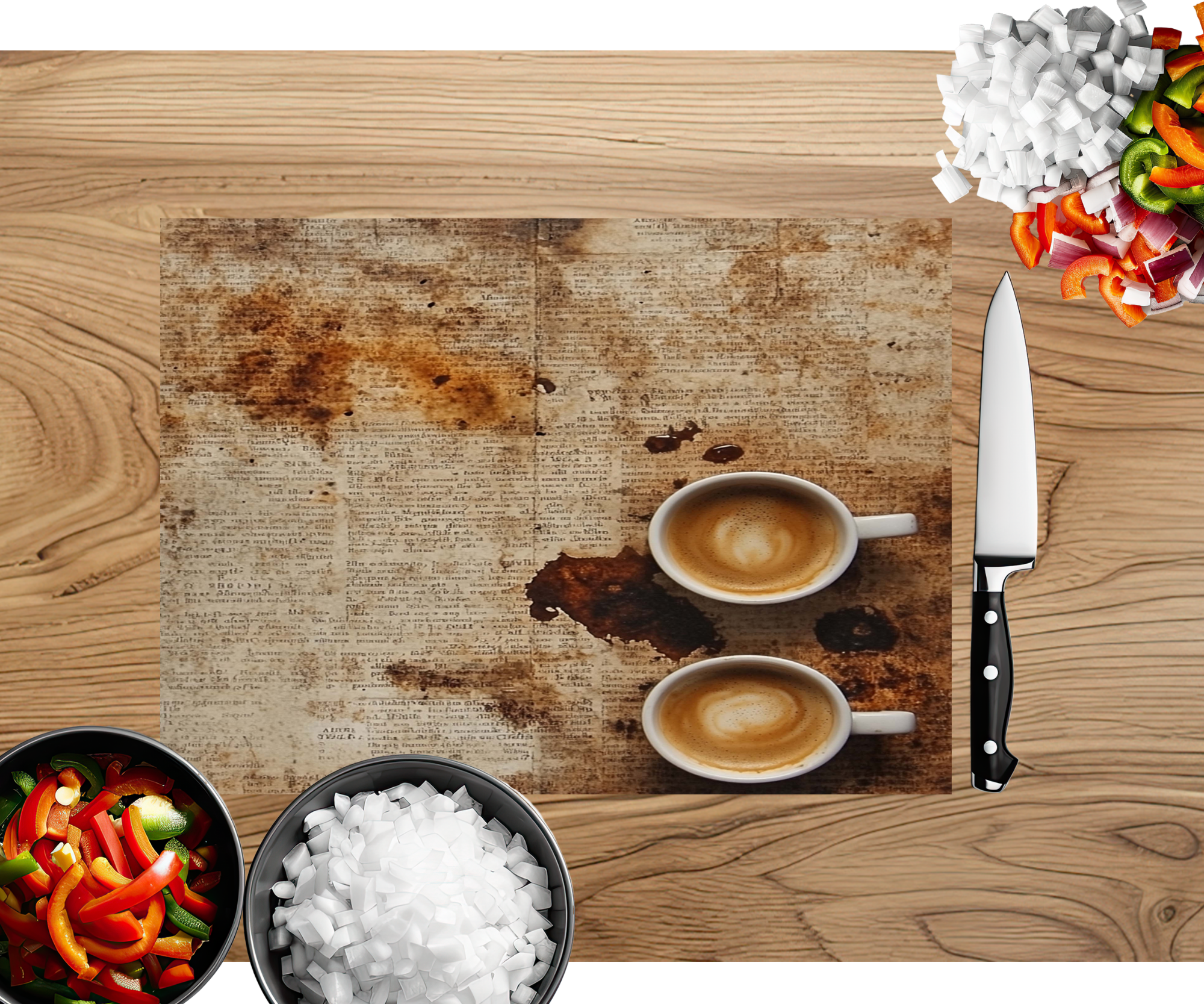 Brew‑tiful Morning Coffee Cutting Board
