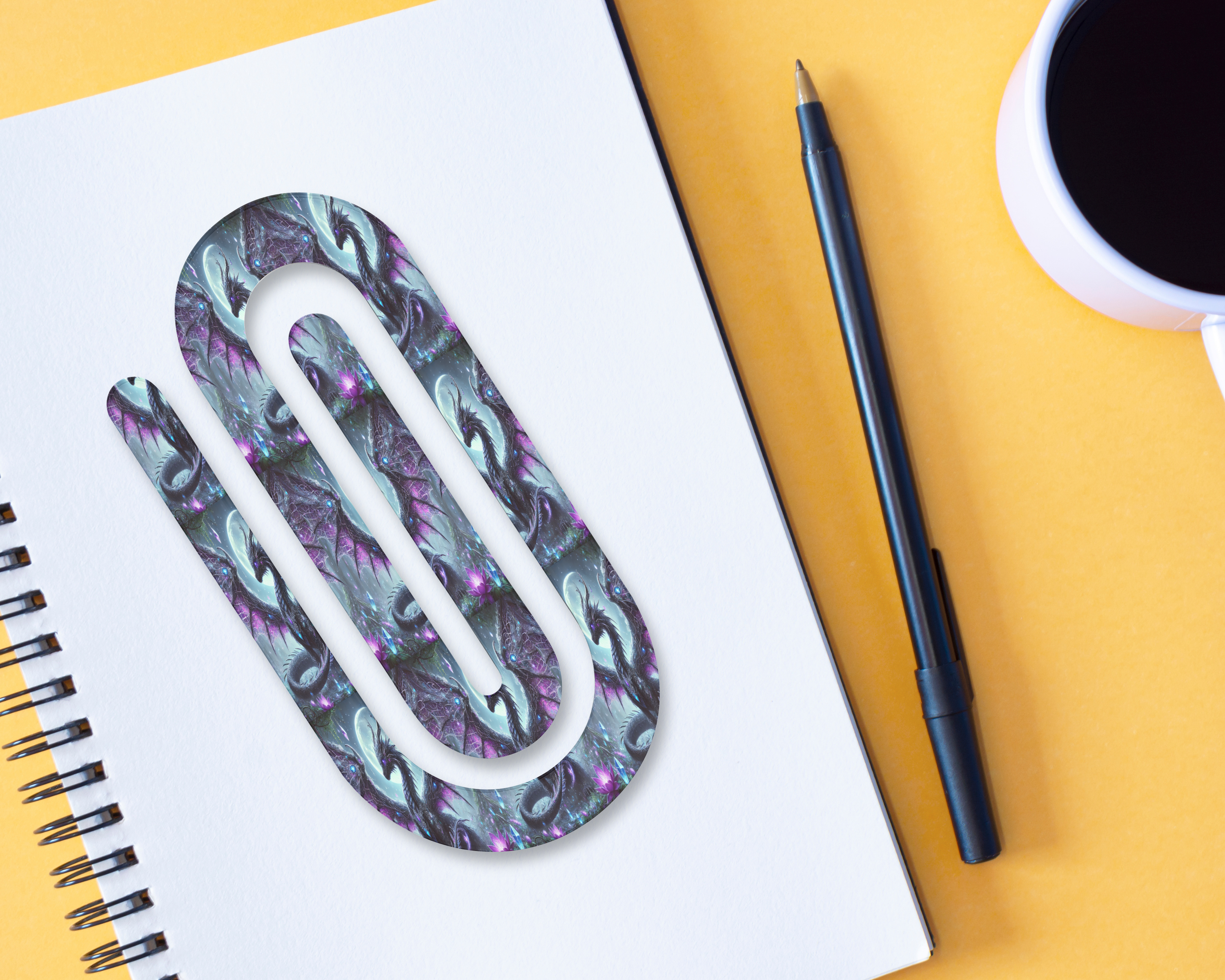 Majestic Dragon Scales Jumbo Paper Clips