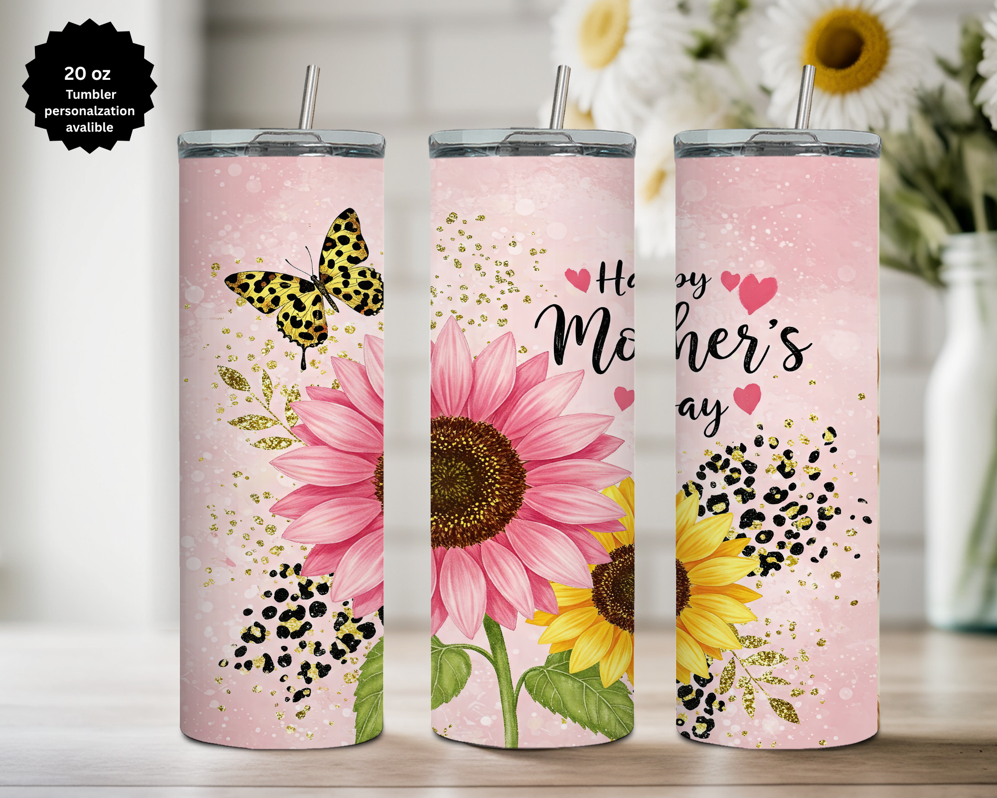 All Mother's 20 oz Stainless Steel Tumbler - Human, and Paws