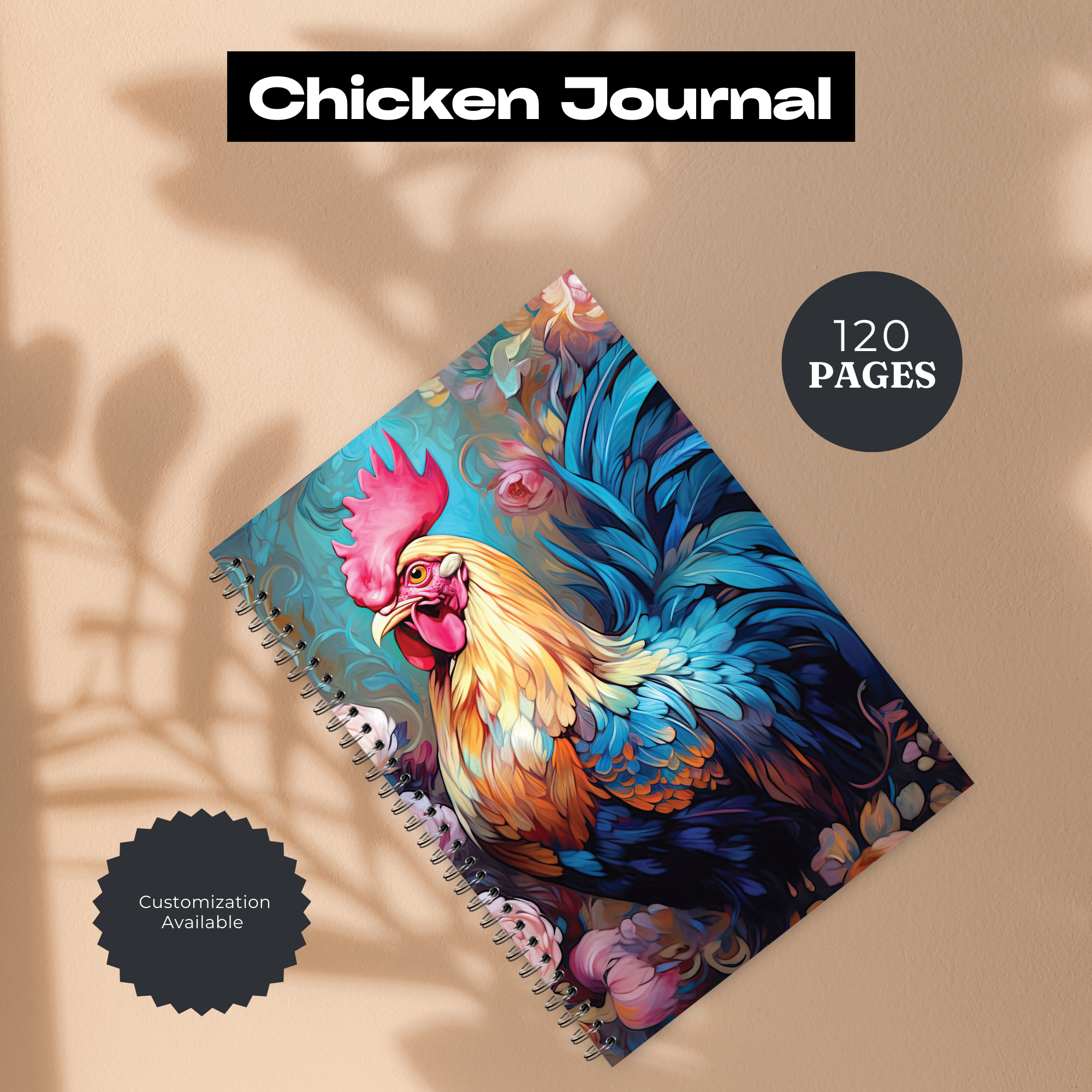 Cluck & Create Chicken Journals
