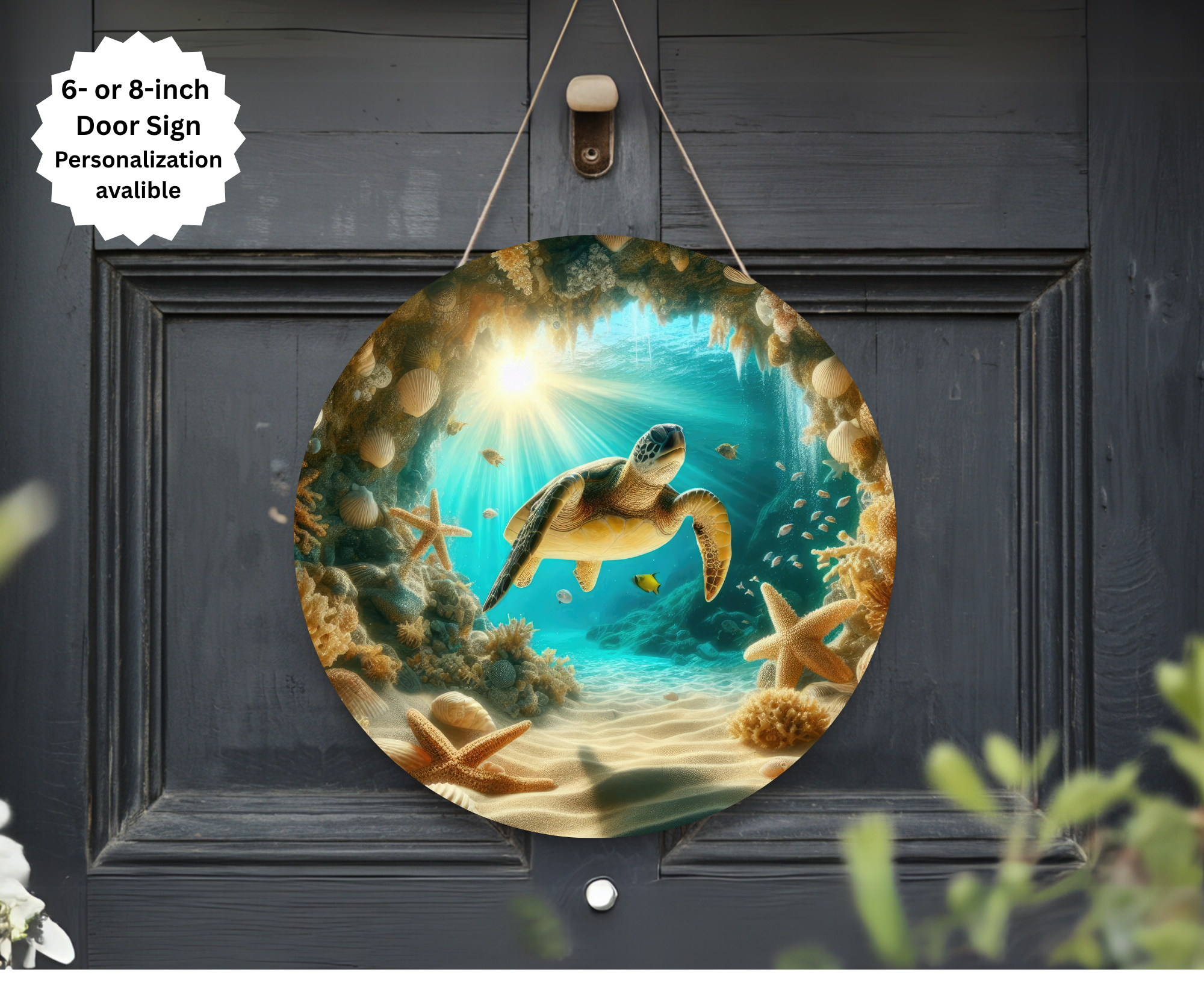 Sea Turtle Door Signs