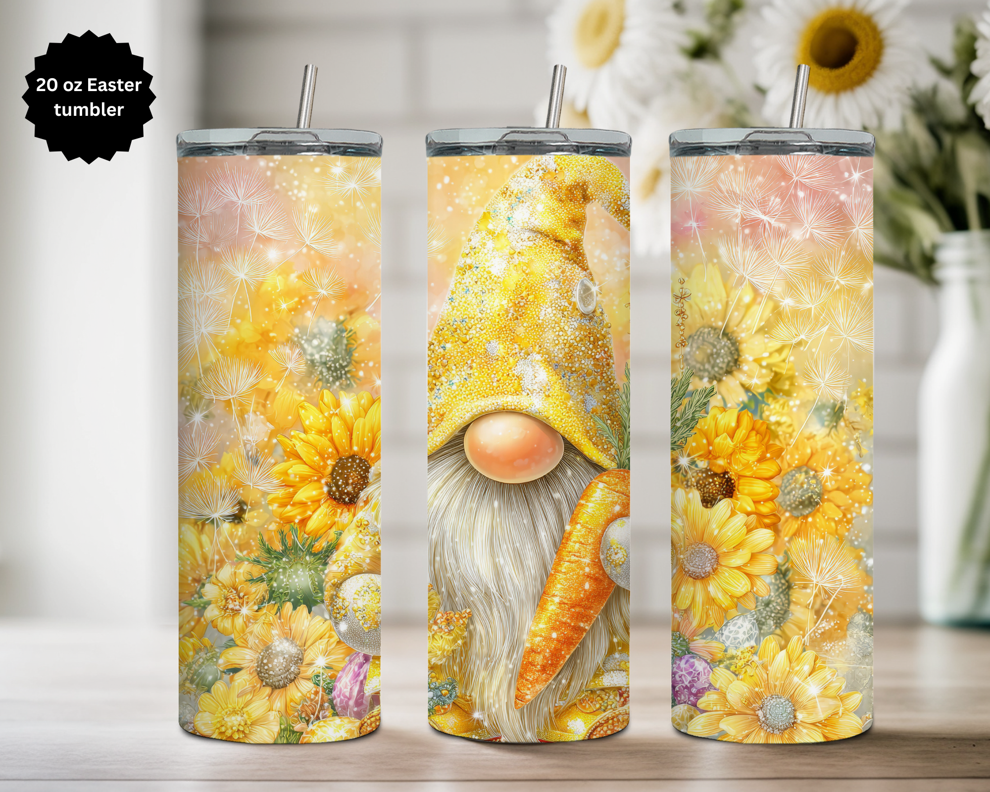 20 oz Easter Tumbler Collection. Multiple Images Available.