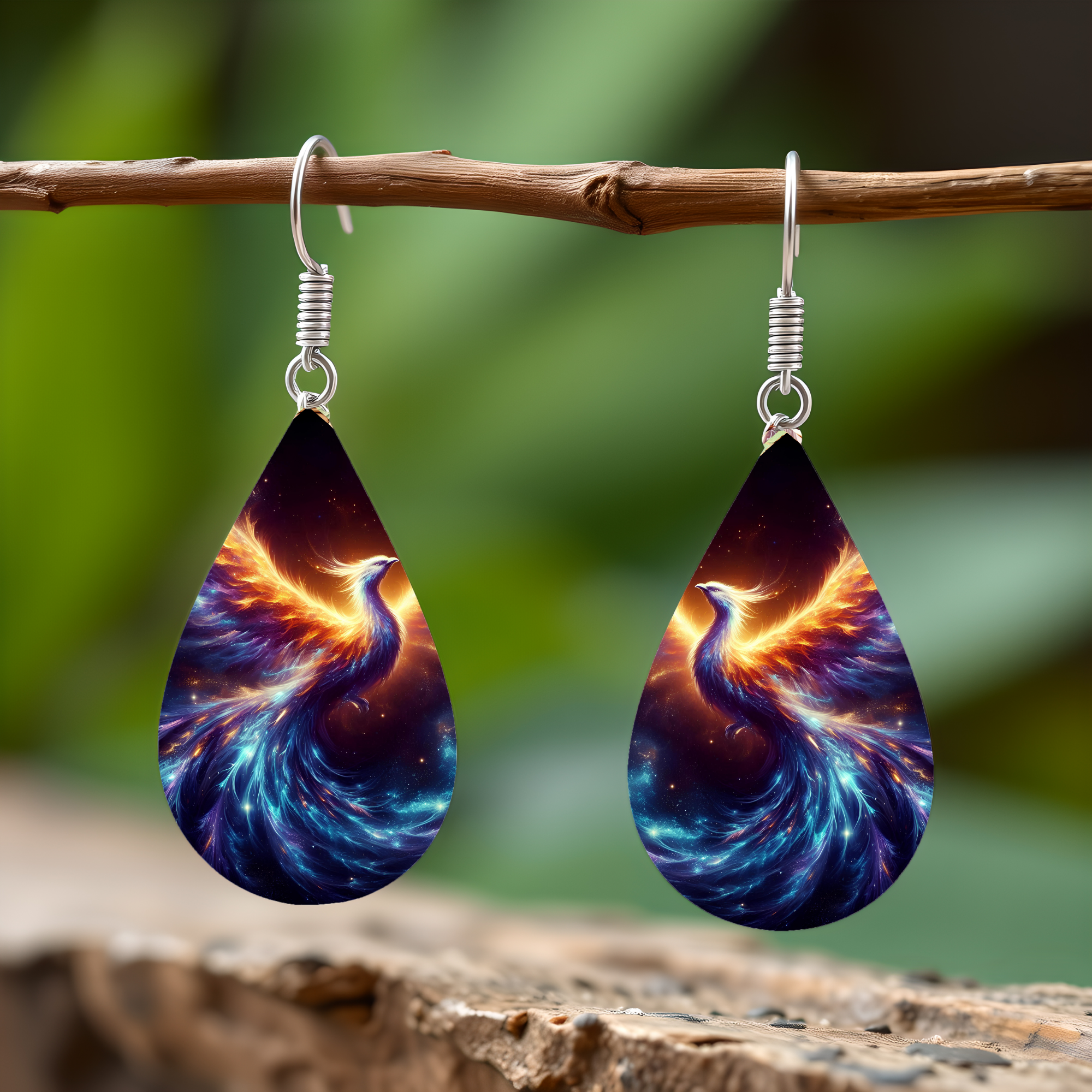 Phoenix Teardrop Earrings