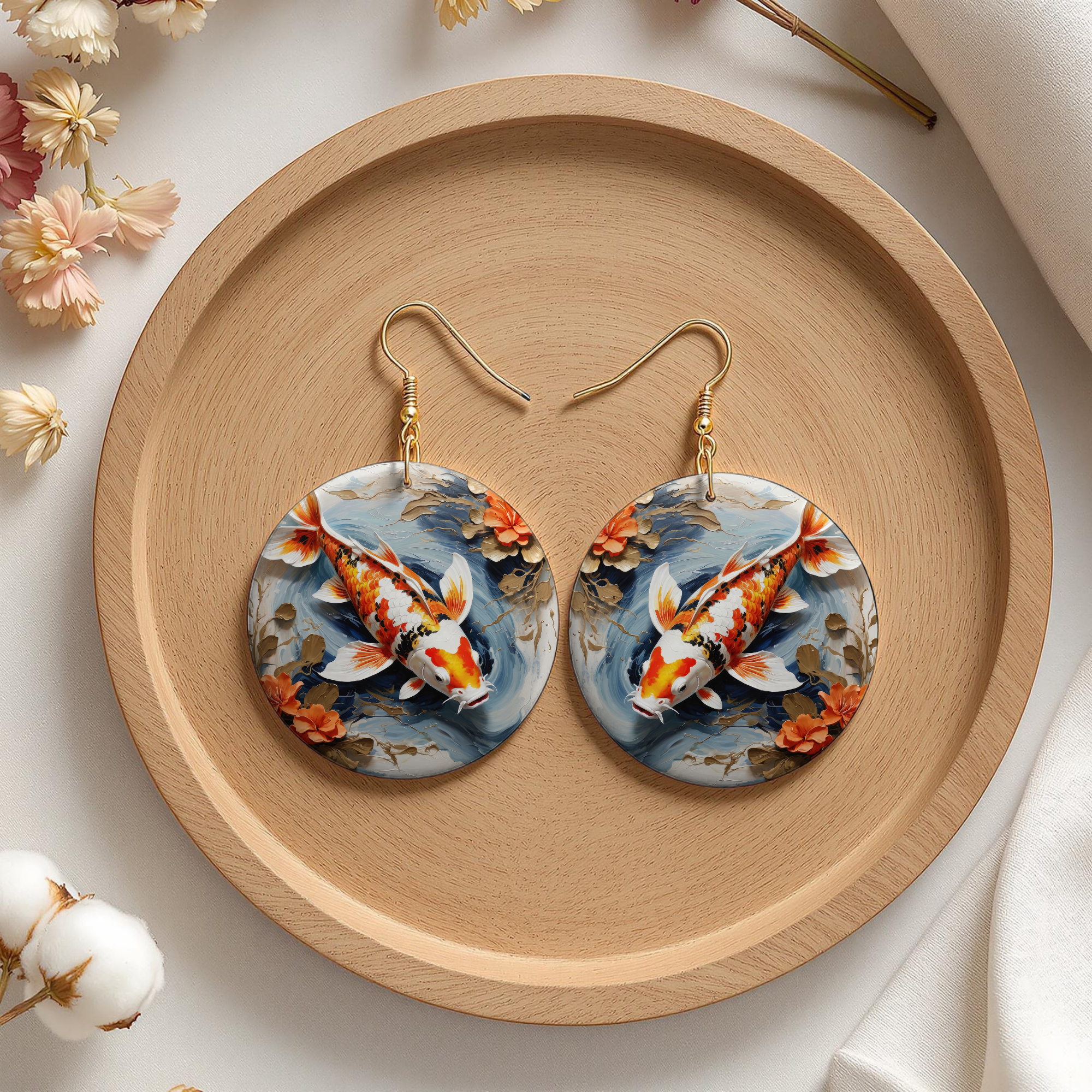 Koi Fish Earrings