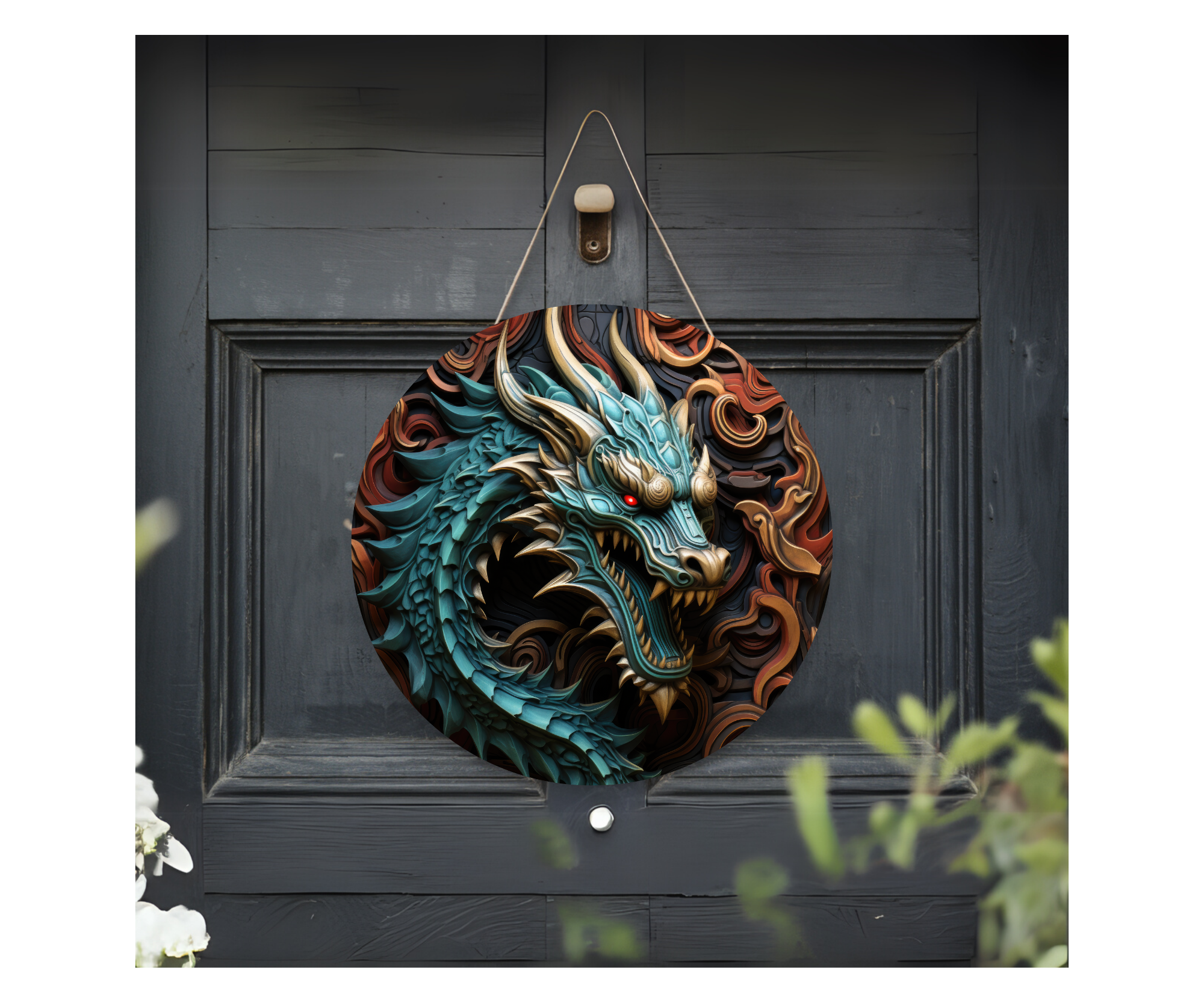 Enter the Dragon’s Lair Welcome Sign
