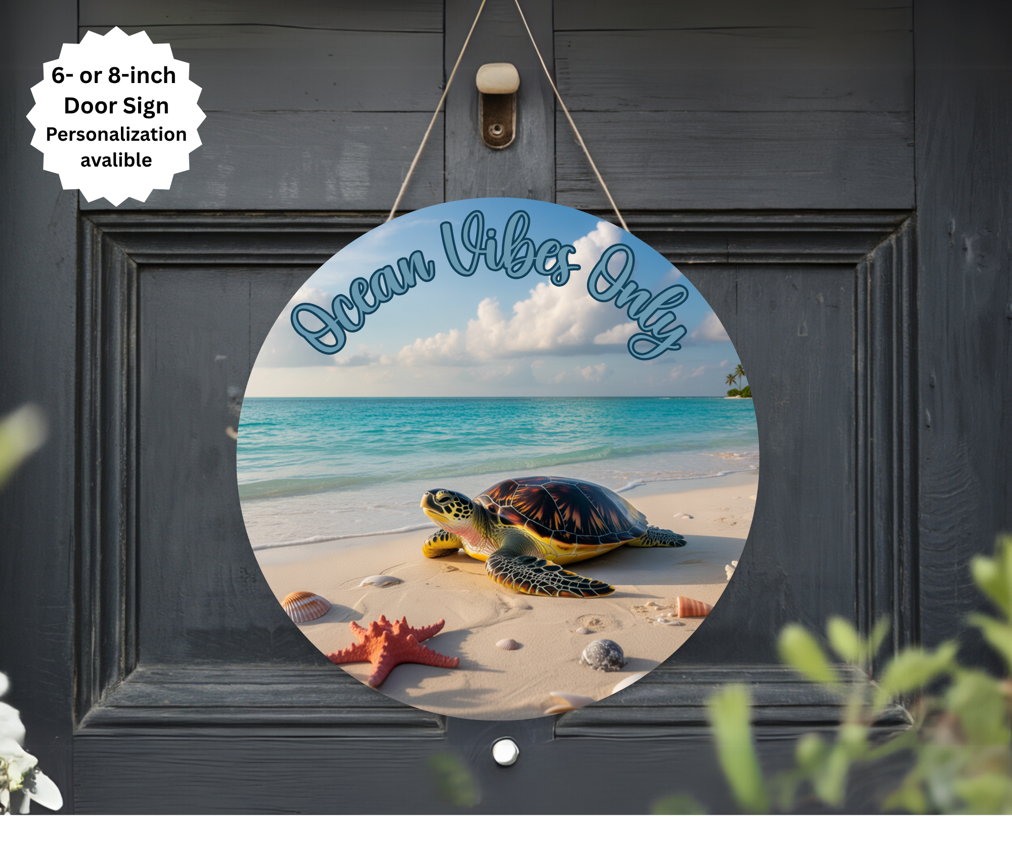 Sea Turtle Door Signs