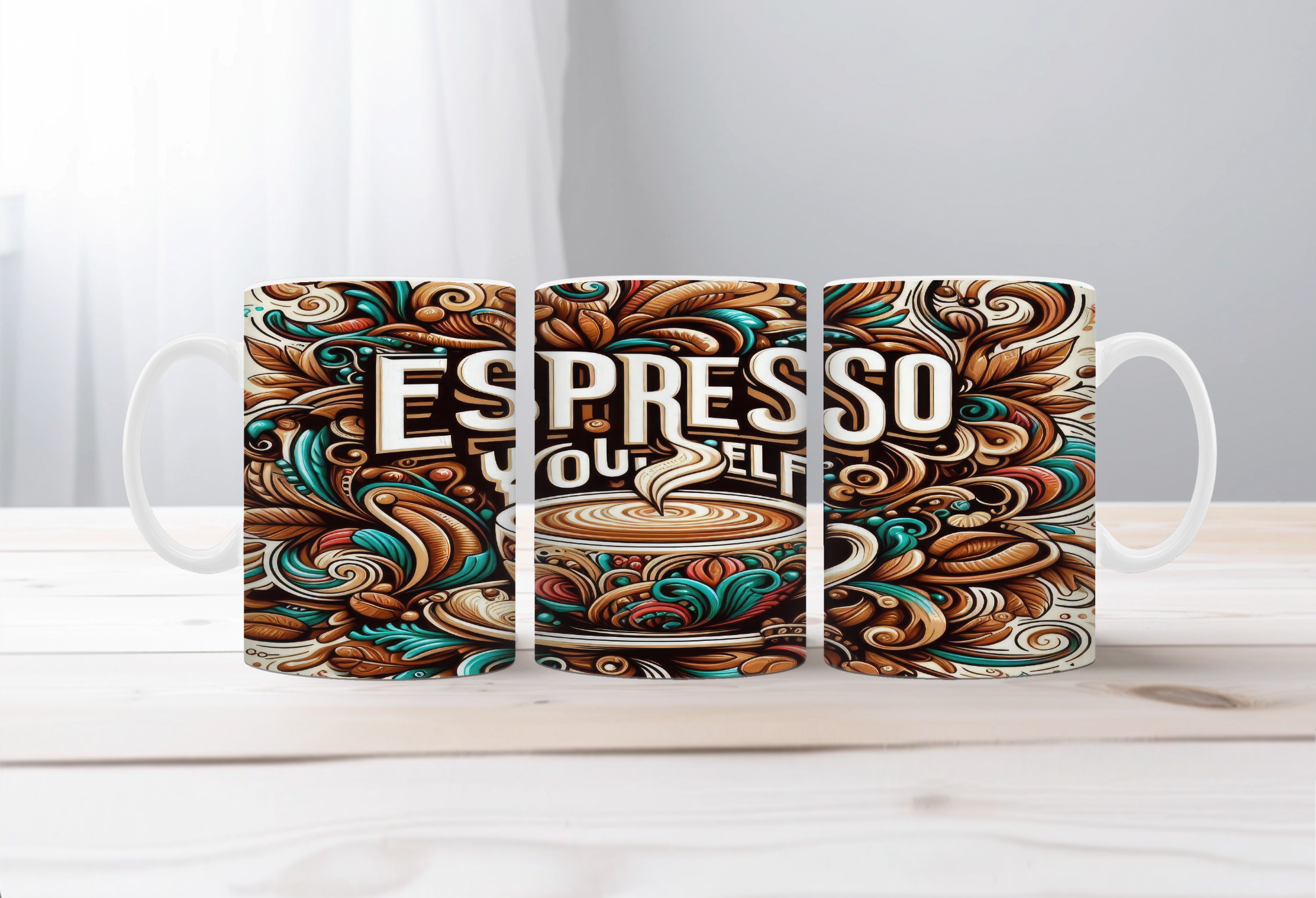 Rise & Grind Coffee Mugs