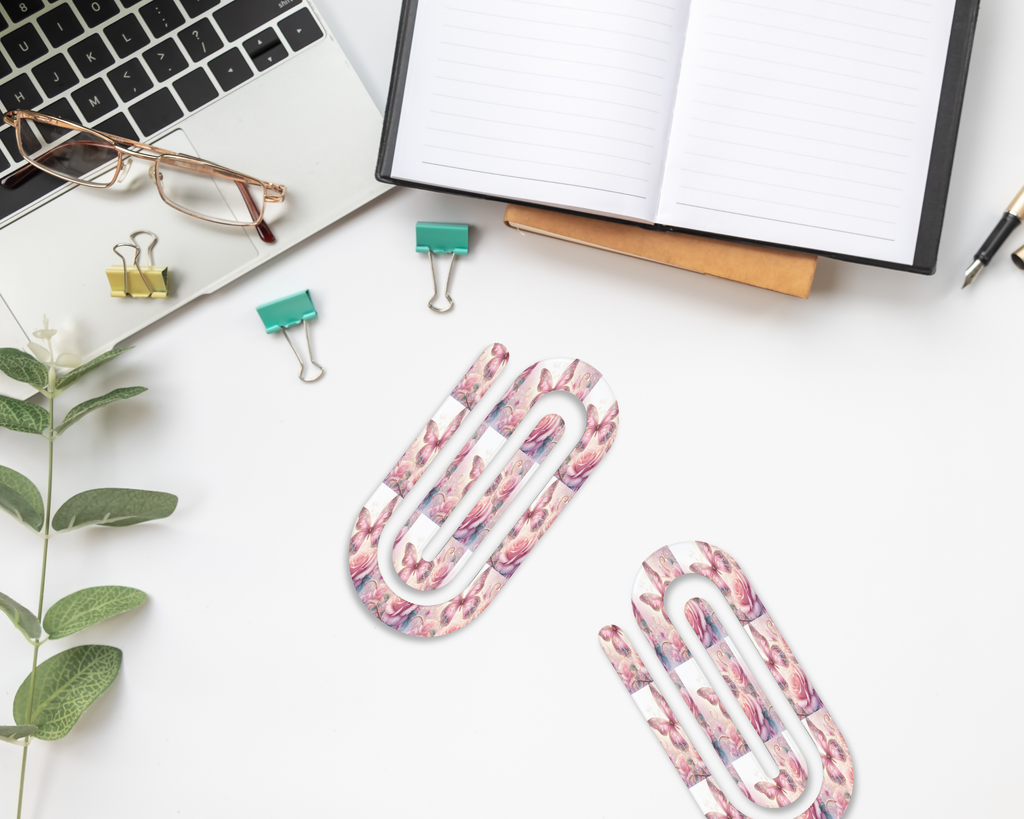 Jumbo Butterfly Paper Clips | Cute Office & Planner Accessories