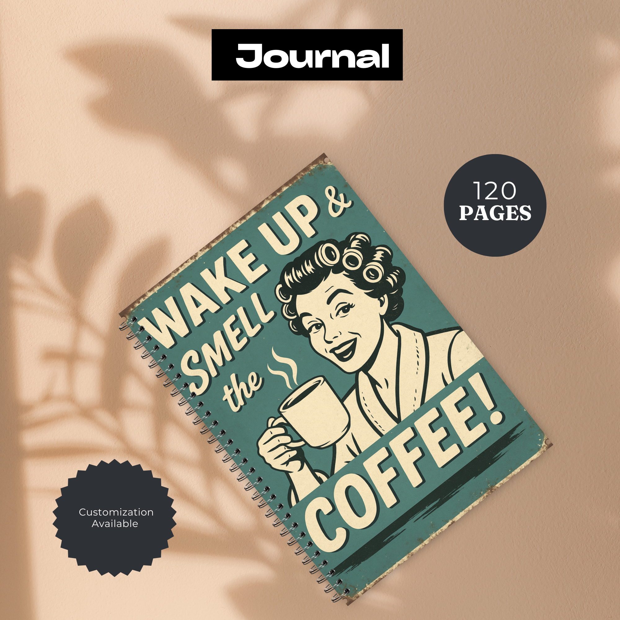 Brew‑tiful Thoughts Coffee Journal