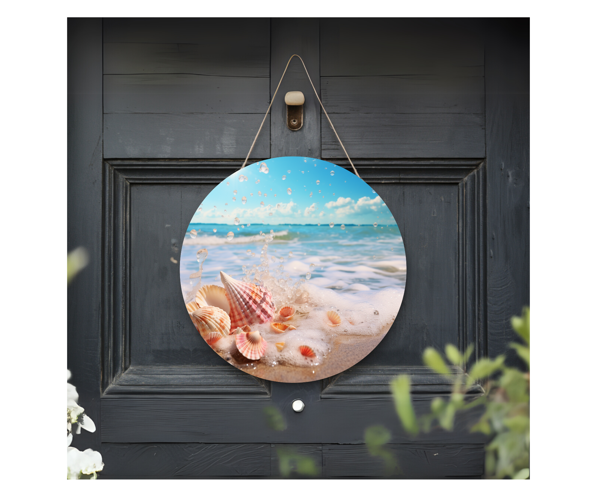 Salty Air Welcome Door Signs
