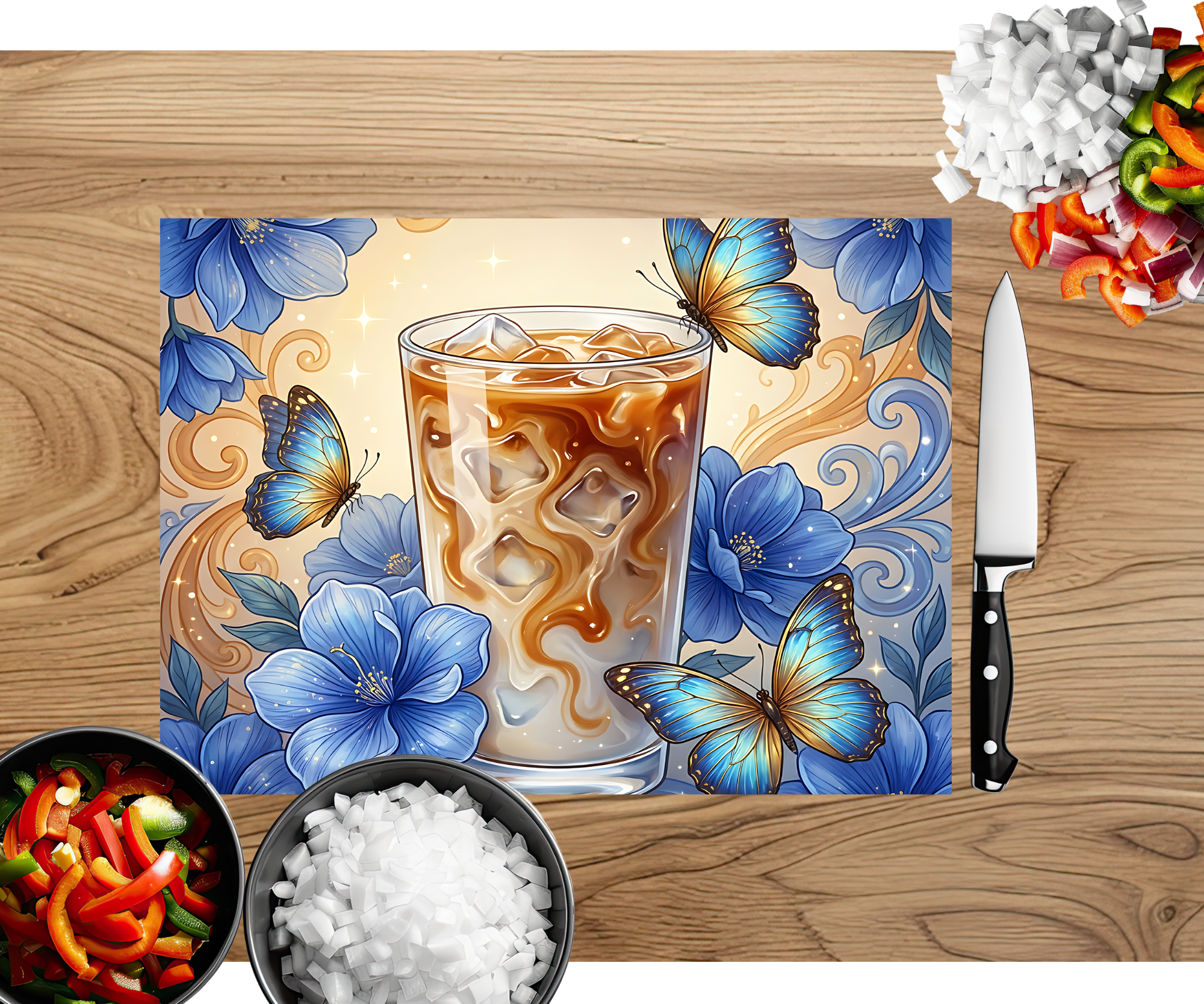 Brew‑tiful Morning Coffee Cutting Board