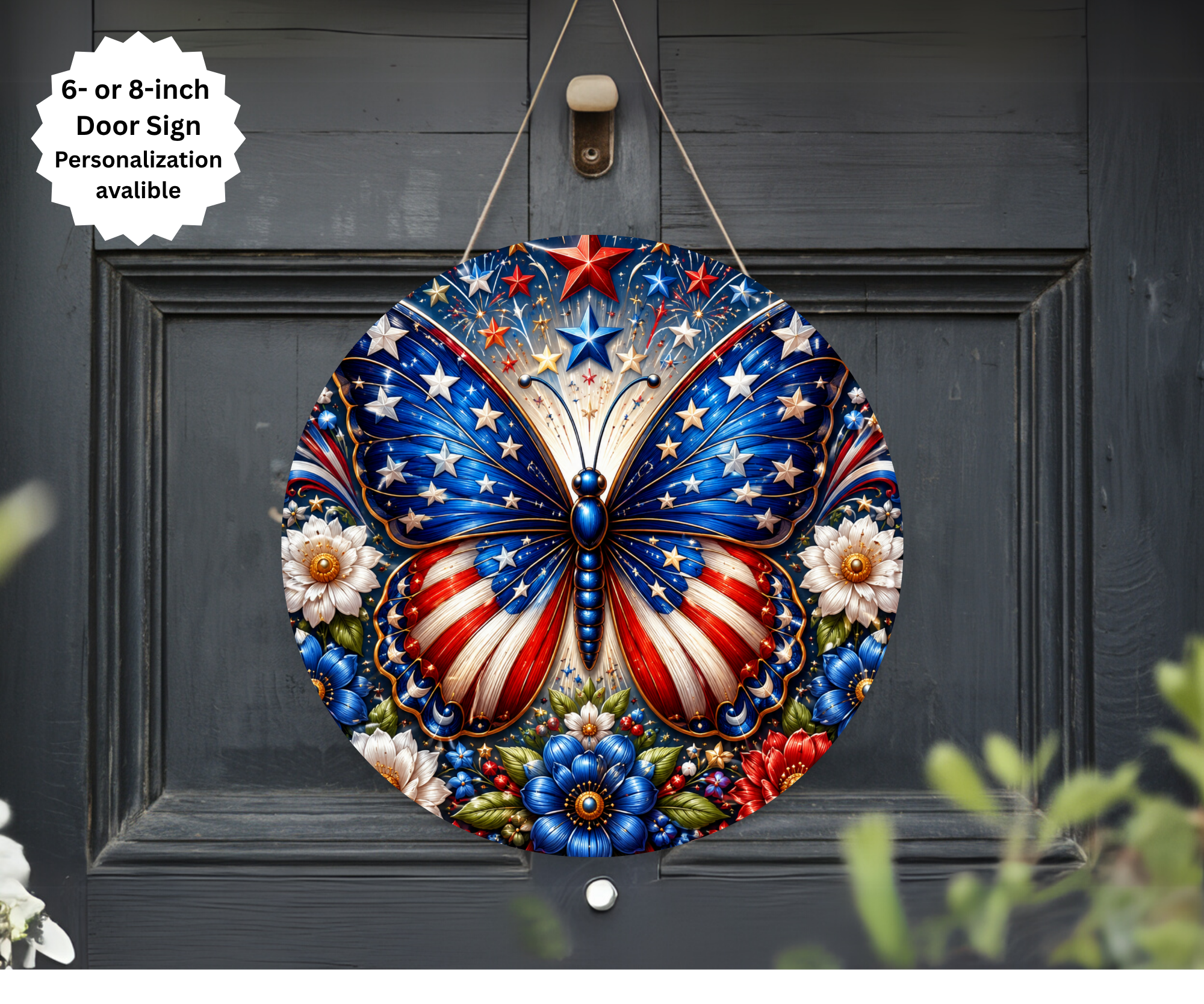 4th of July Door Signs