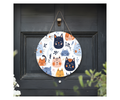 Purr‑sonality Lives Here Cat Door signs