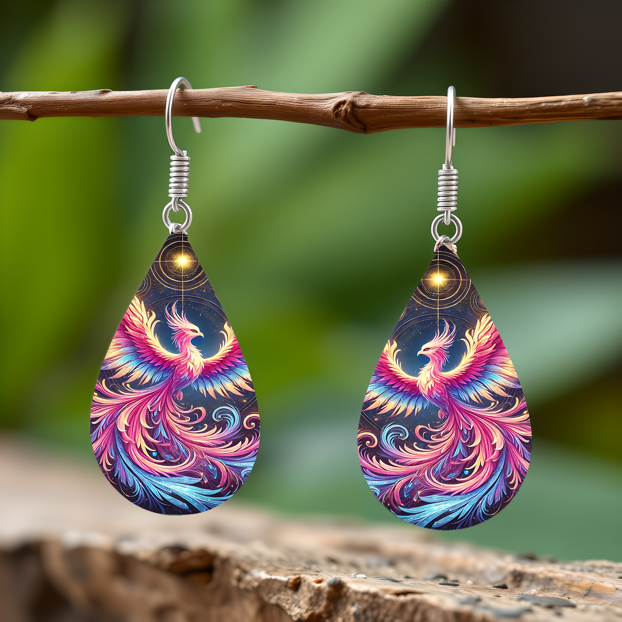 Phoenix Teardrop Earrings