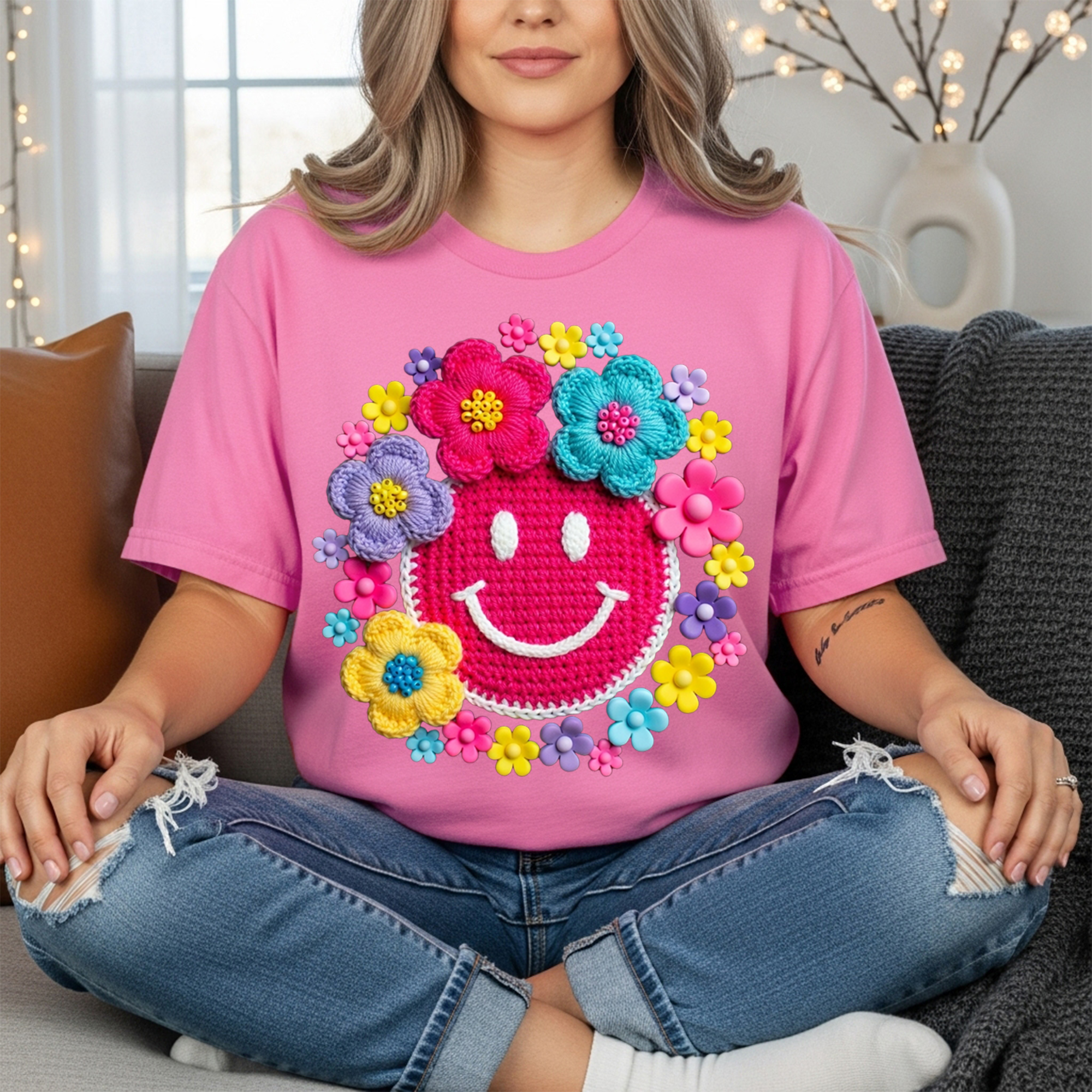 Foaux Yarn Smile Tee
