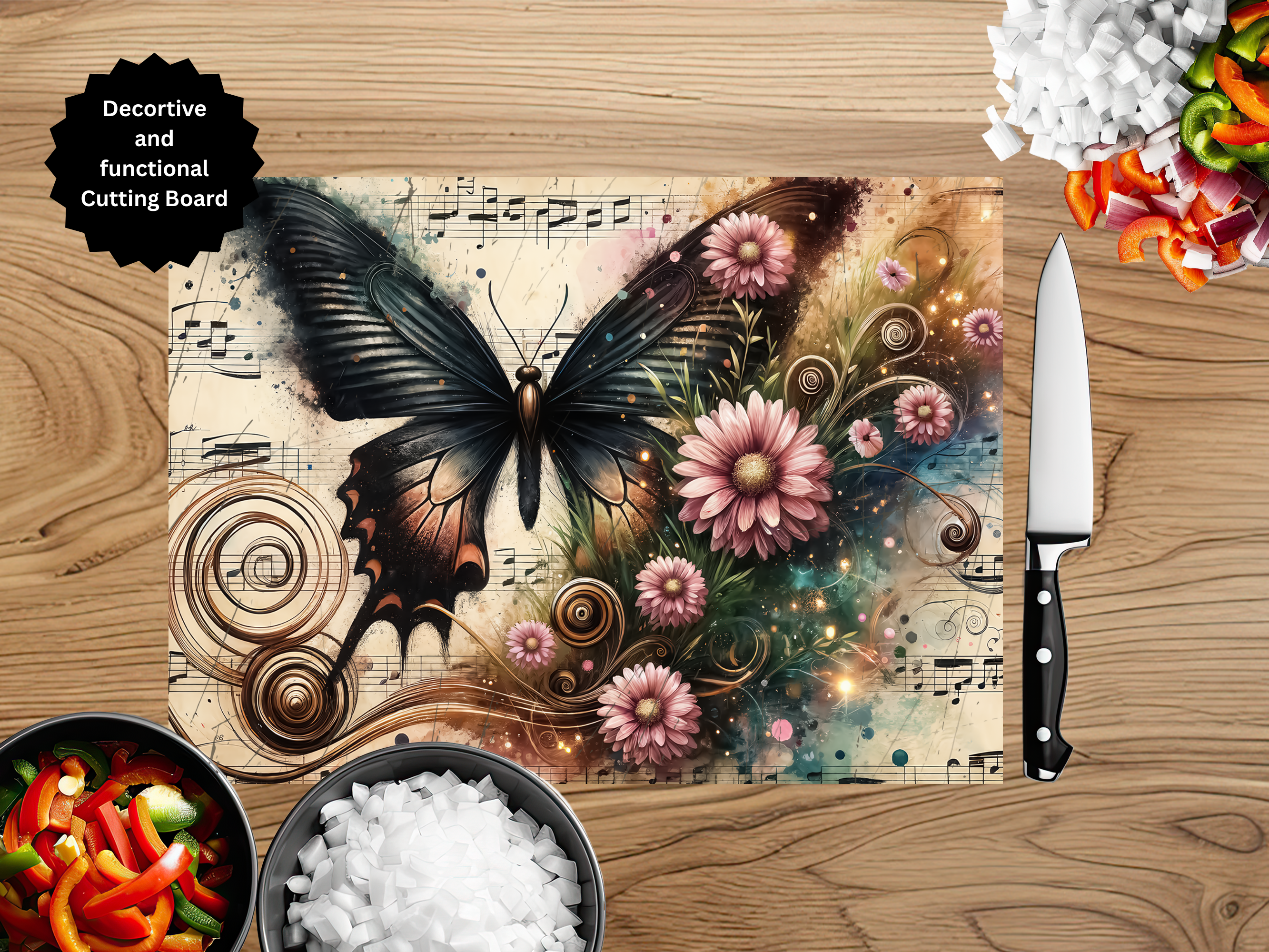 Butterfly Cutting Board