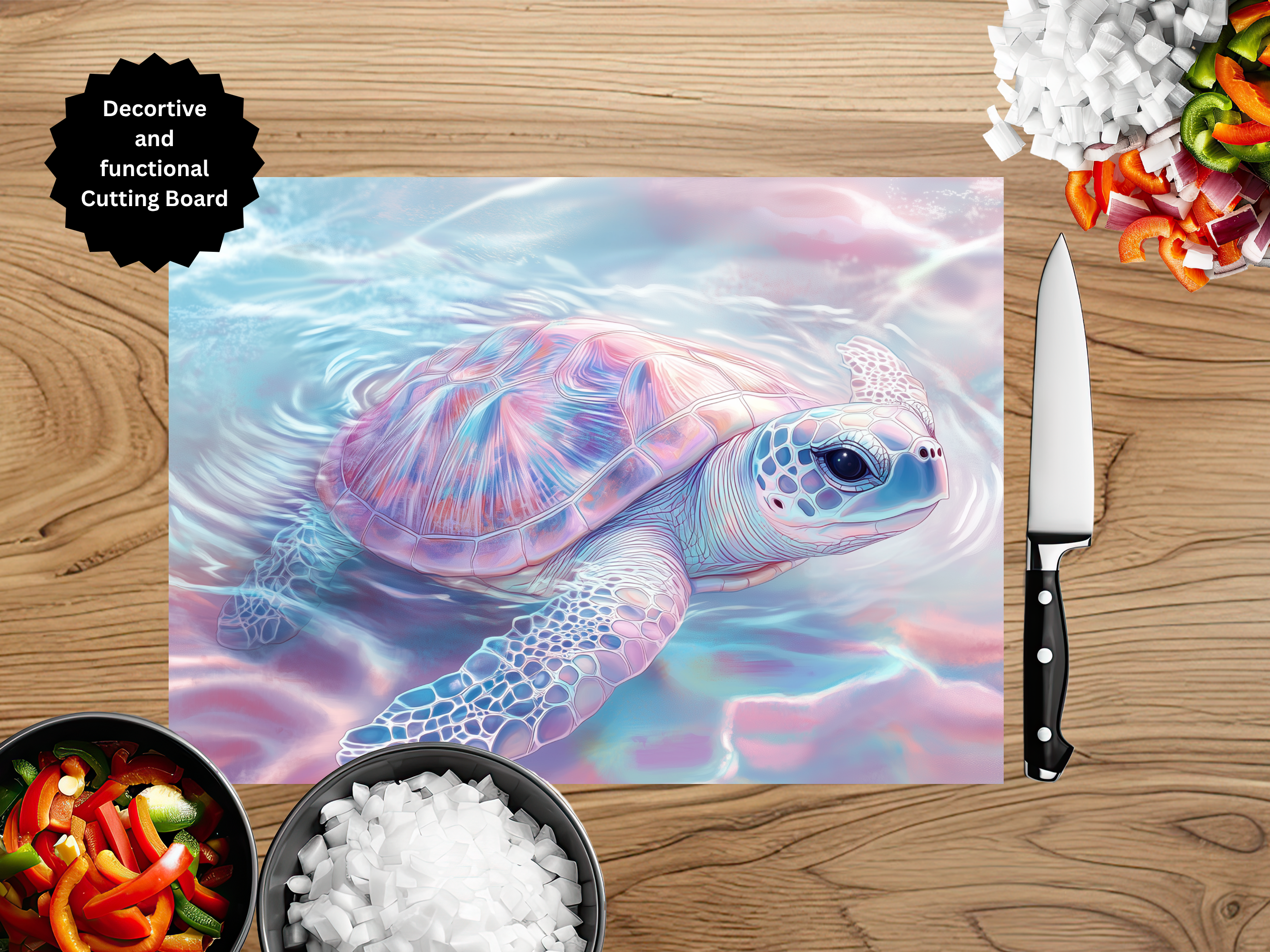 Sea Turtle Cutting Board