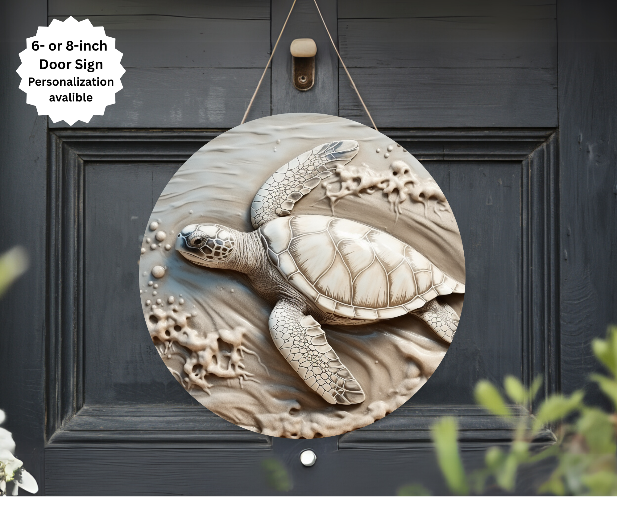 Sea Turtle Door Signs
