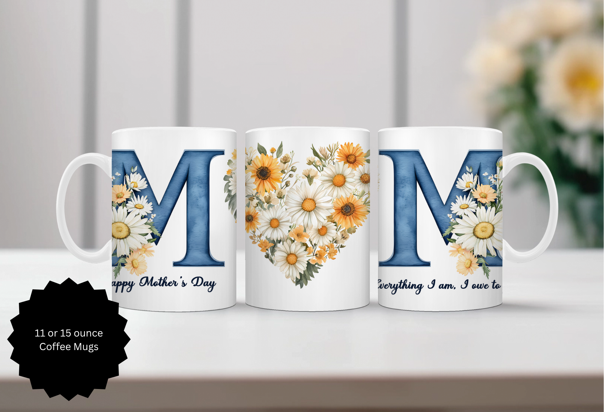 Mother's Day Mugs Human and Fur.
