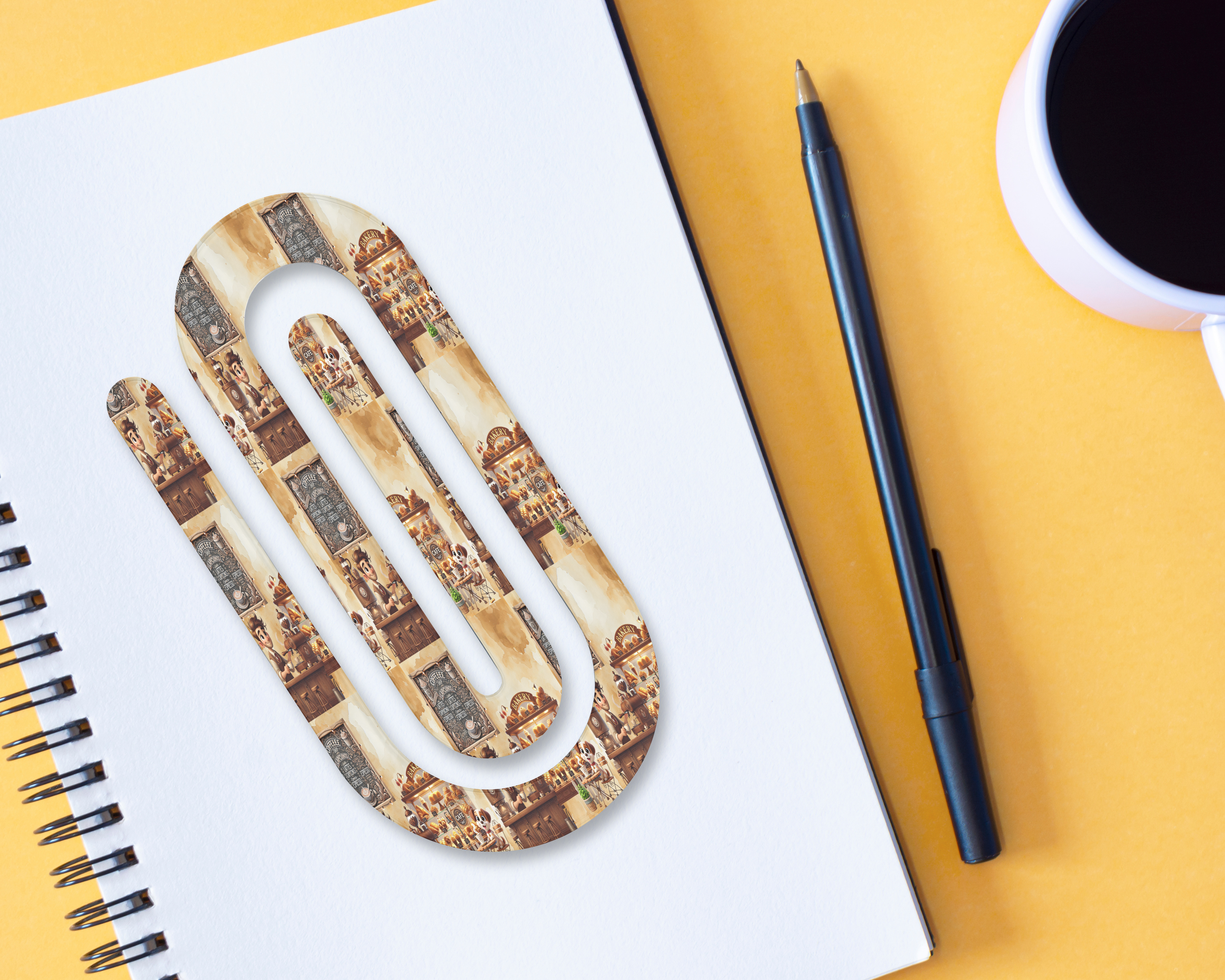 Brew‑tiful Coffee Jumbo Paper Clips
