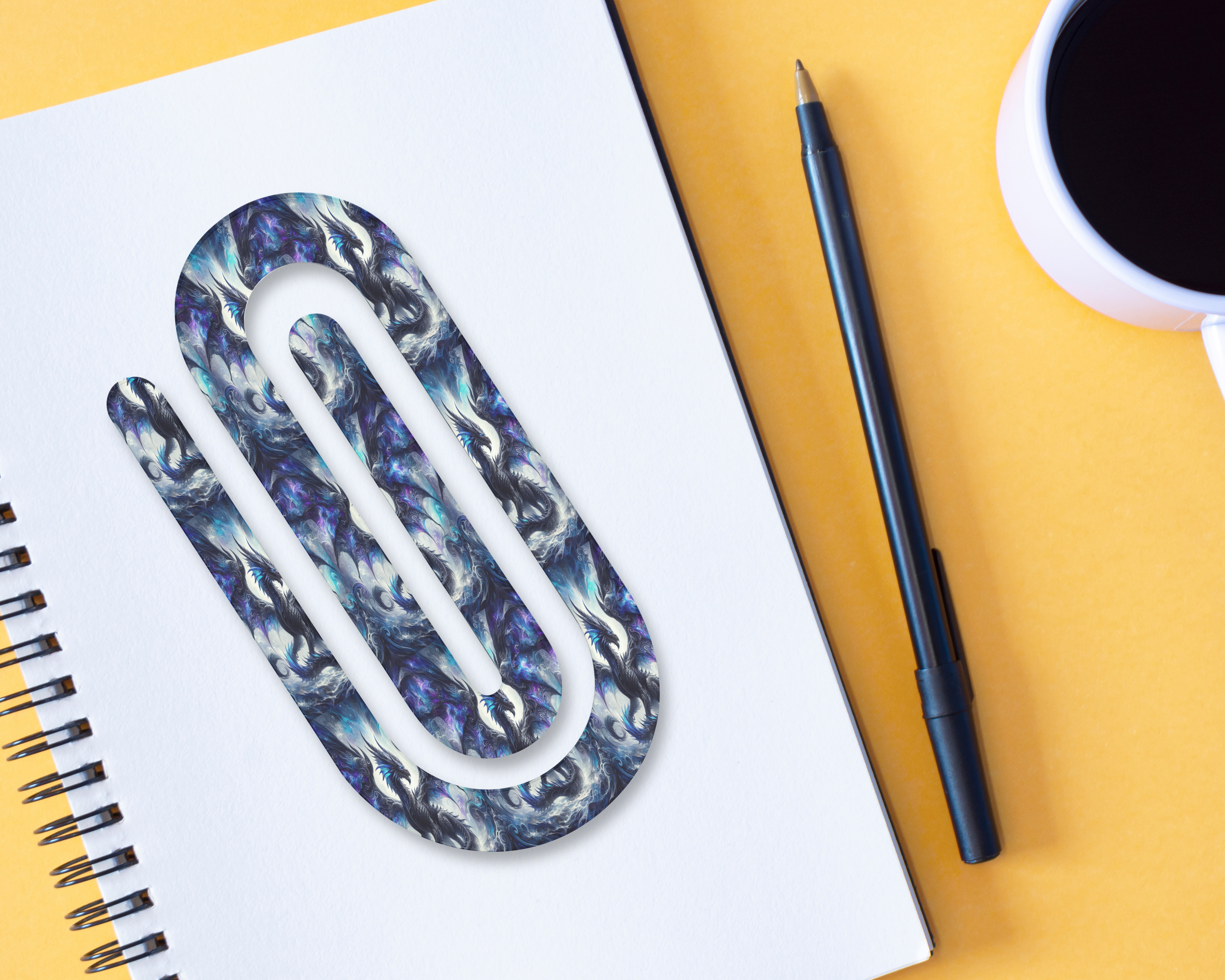 Majestic Dragon Scales Jumbo Paper Clips