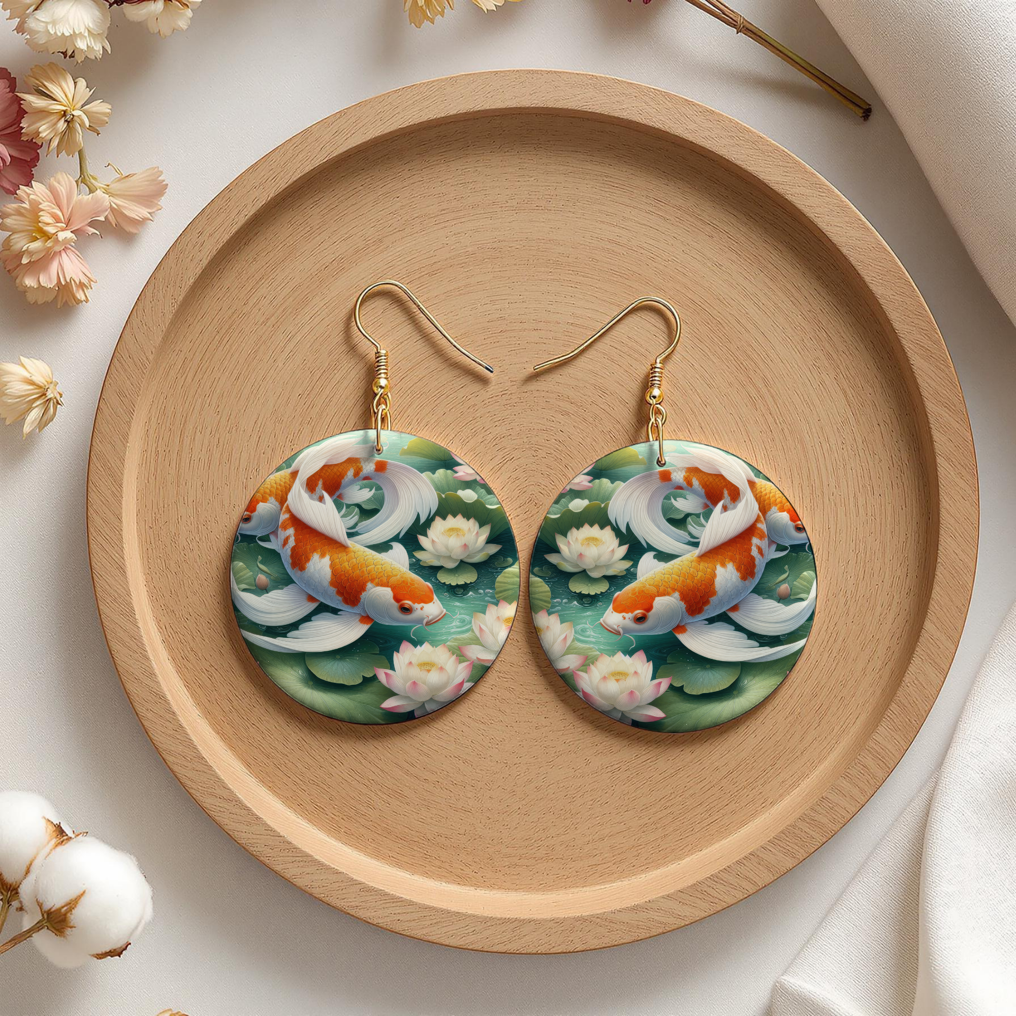 Koi Fish Earrings
